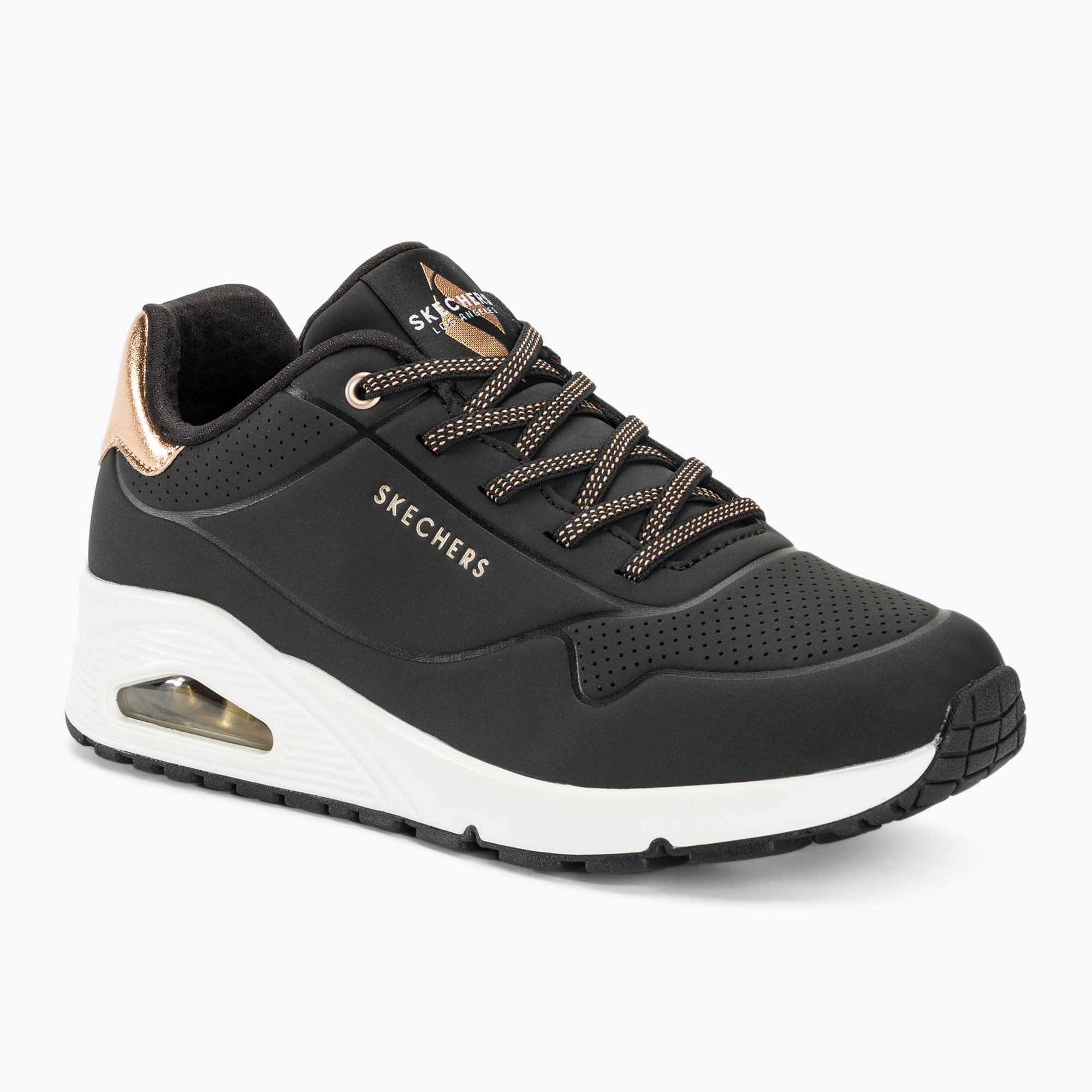 15%-kal olcsóbban.  női cipő SKECHERS Uno Shimmer Away black