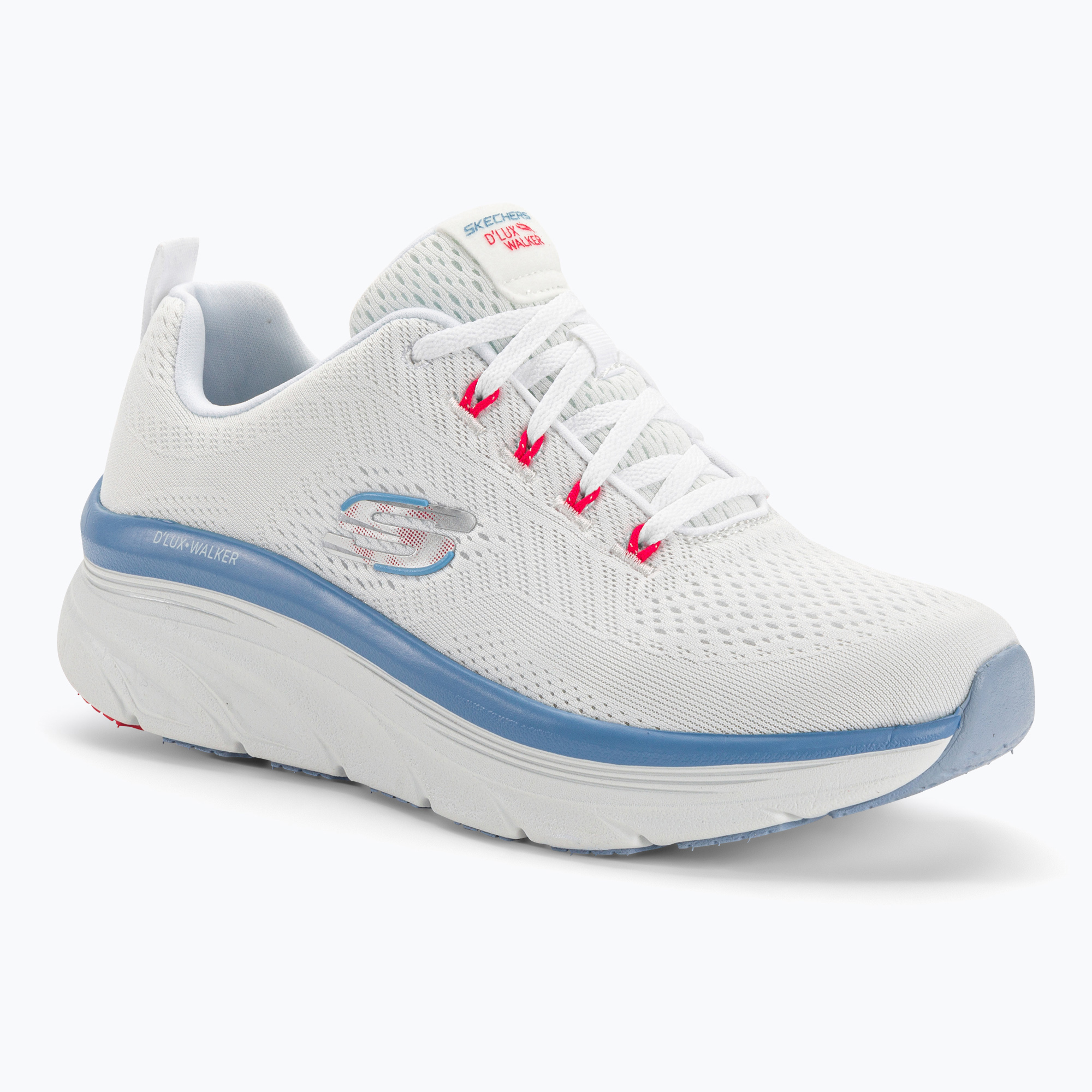 26%-kal olcsóbban.  SKECHERS női D'Lux Walker Let It Glow fehér/rózsaszín/kék tornacipő