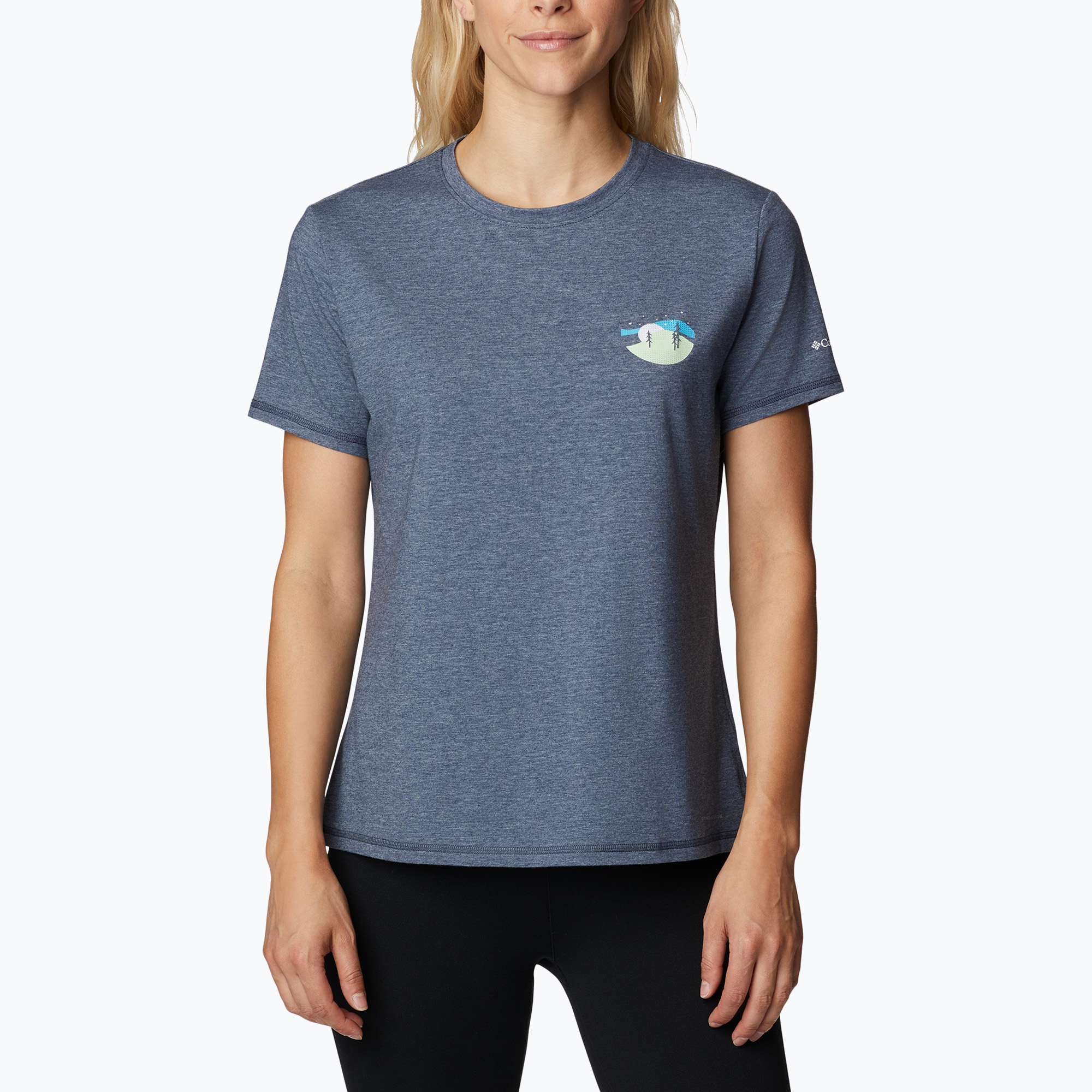 32%-kal olcsóbban.  Columbia női trekking póló Sun Trek Graphic II tengerészkék 1998133469. Méret: XS
