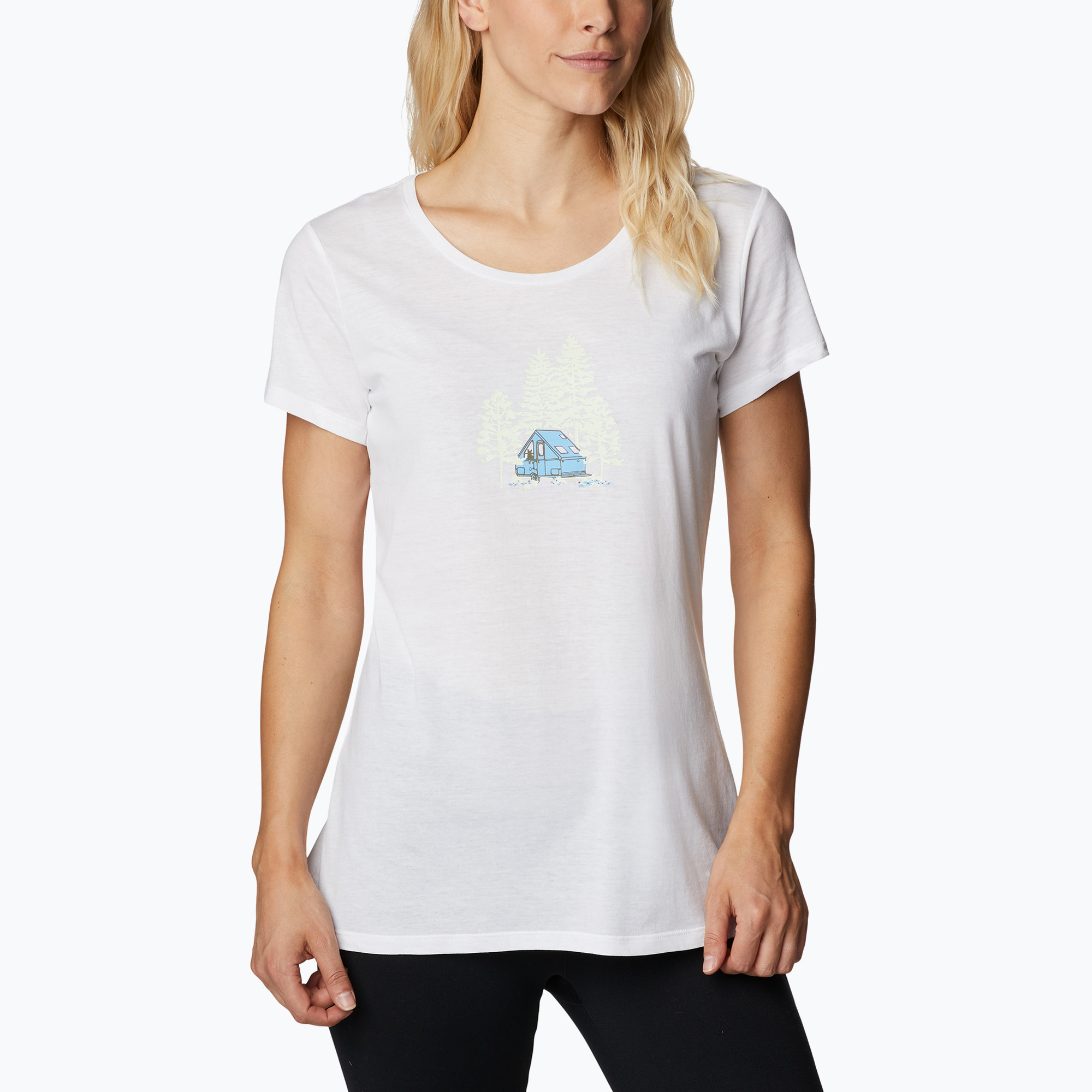 31%-kal olcsóbban.  Columbia Daisy Days Graphic női trekking póló fehér 1934592107. Méret: M