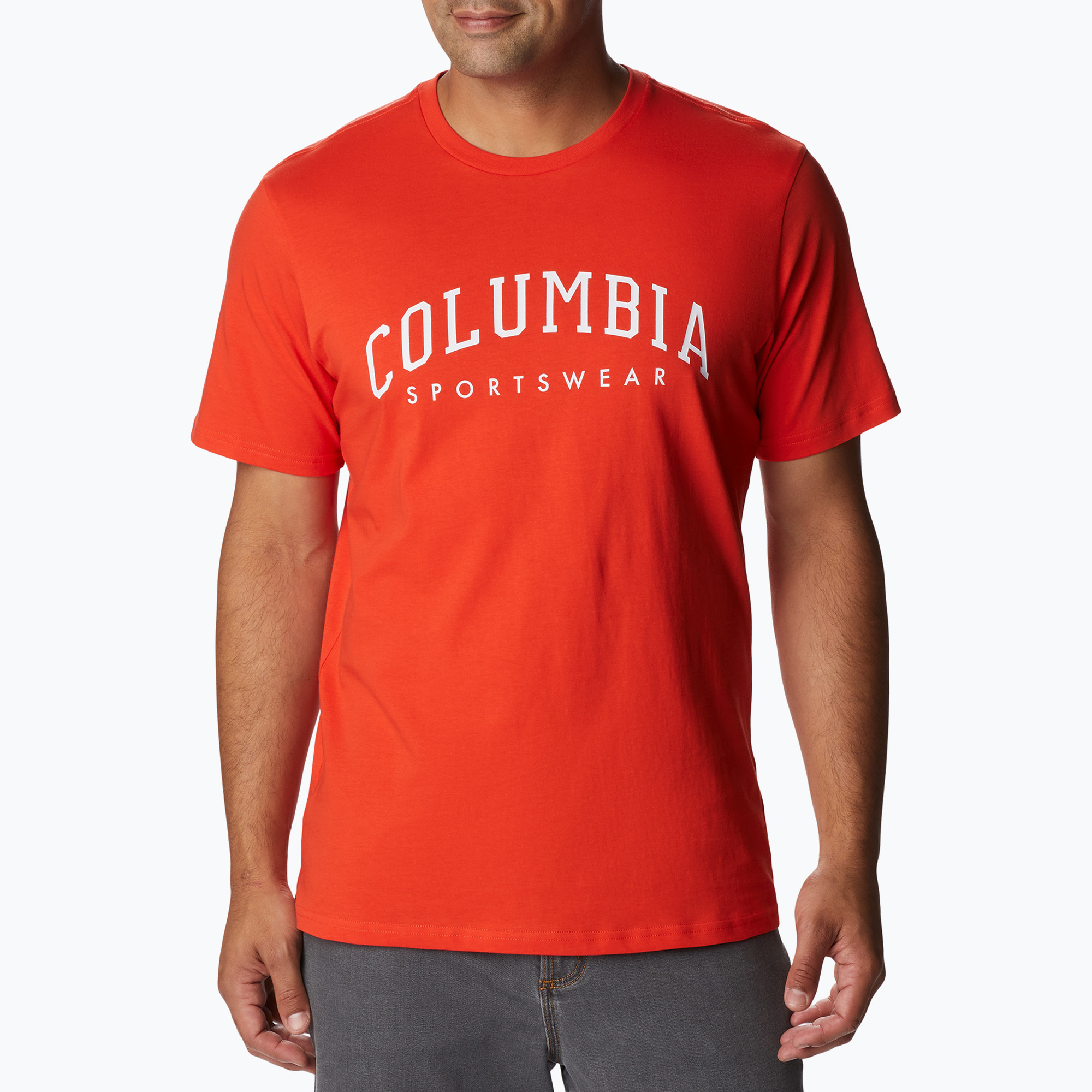 33%-kal olcsóbban.  Columbia Rockaway River Graphic férfi trekking ing piros 2022181. Méret: L