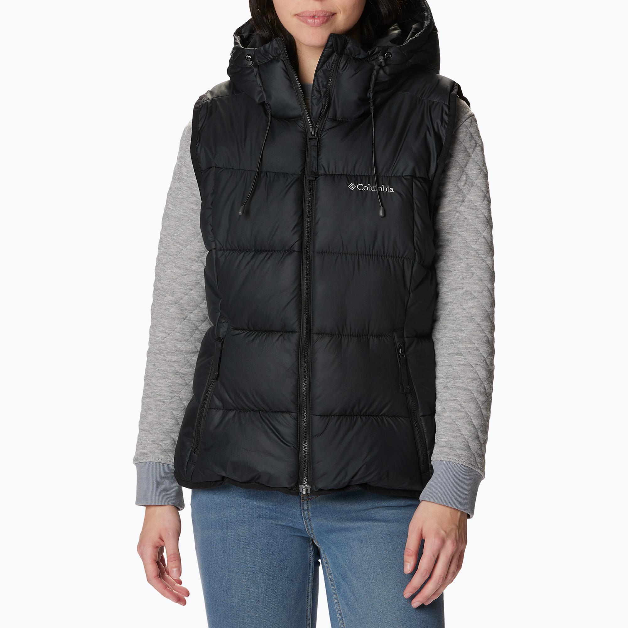 35%-kal olcsóbban.  Columbia Pike Lake Insulated II női trekking ujjatlan fekete. Méret: XS