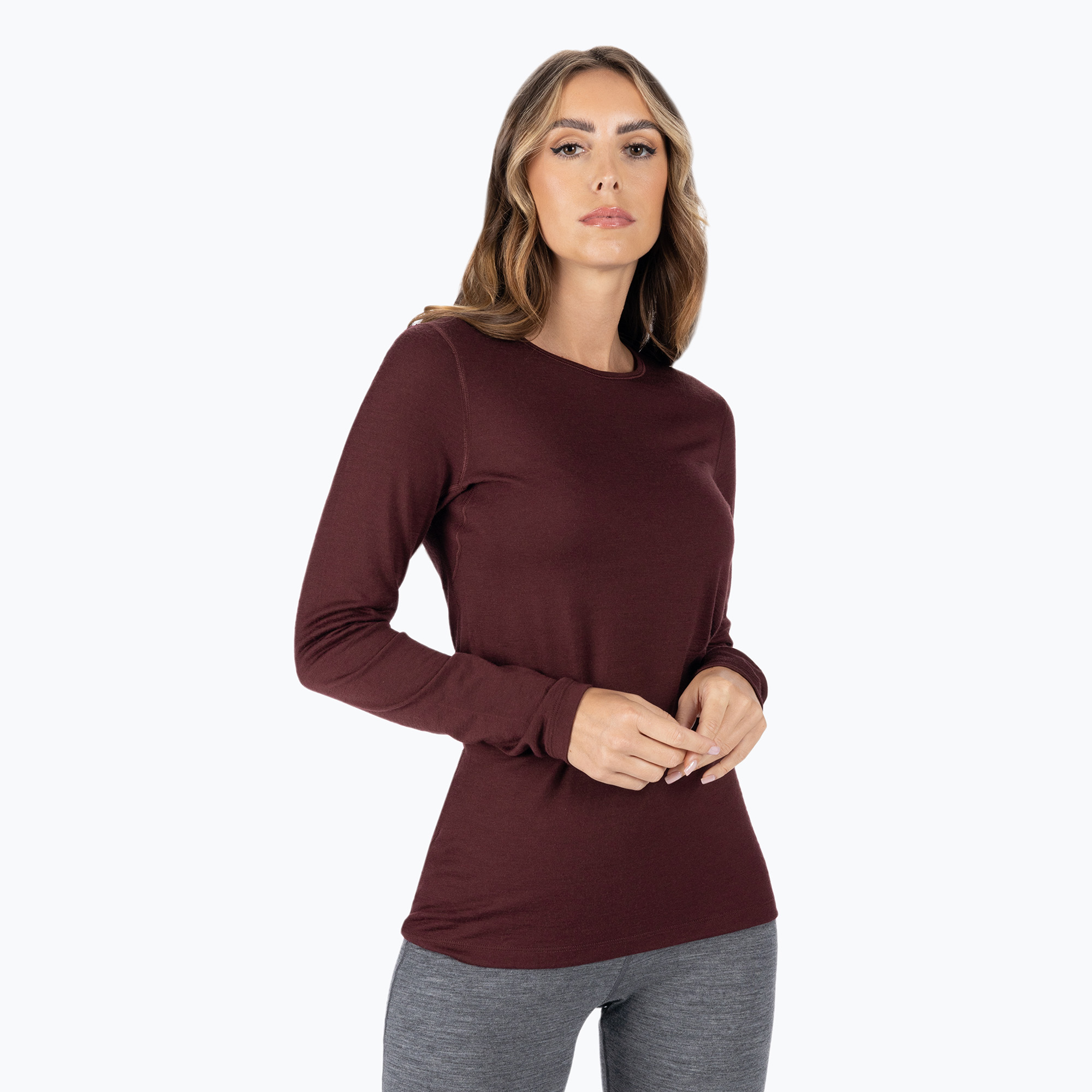 23%-kal olcsóbban.  Női thermo póló icebreaker 200 Oasis barnaIB1043750641. Méret: XS