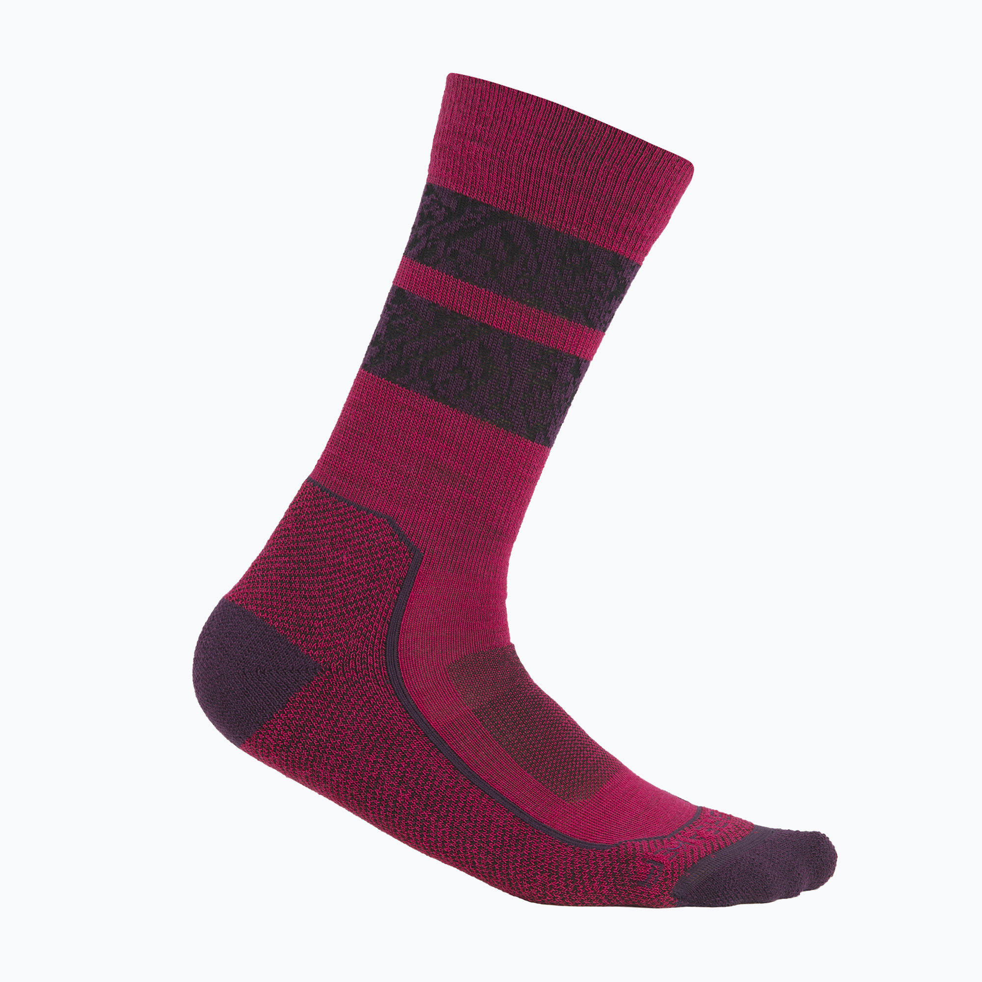 29%-kal olcsóbban.  Icebreaker női trekking zokni Hike+ Light Crew Natural Summit electpink/nightshad/fekete. Méret: S