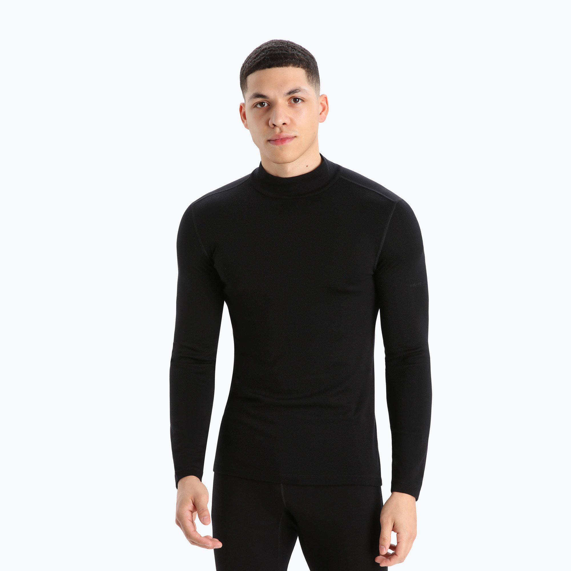 15%-kal olcsóbban.  Férfi termikus pulóver icebreaker 260 Tech Turtleneck fekete. Méret: L