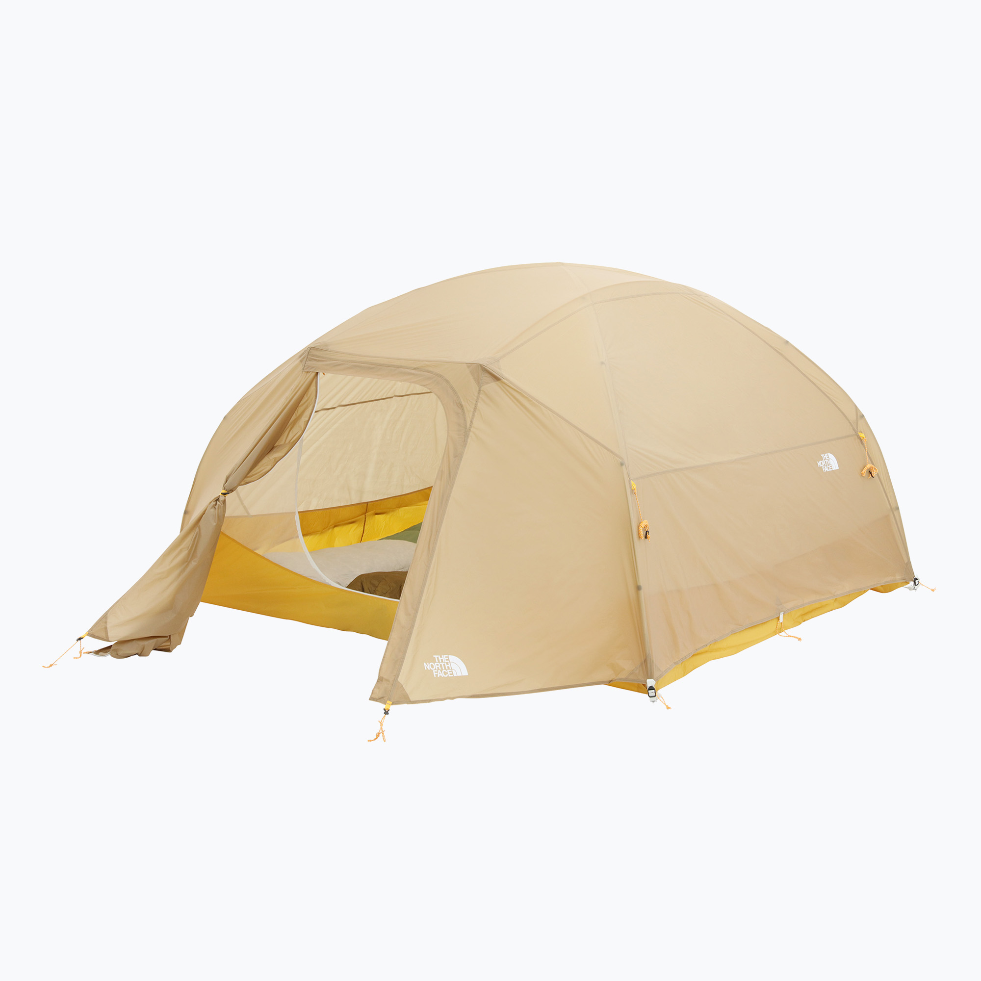 The North Face Trail Lite 4 személyes trekking sátor khaki stone/arrowwood yellow. Méret: OS