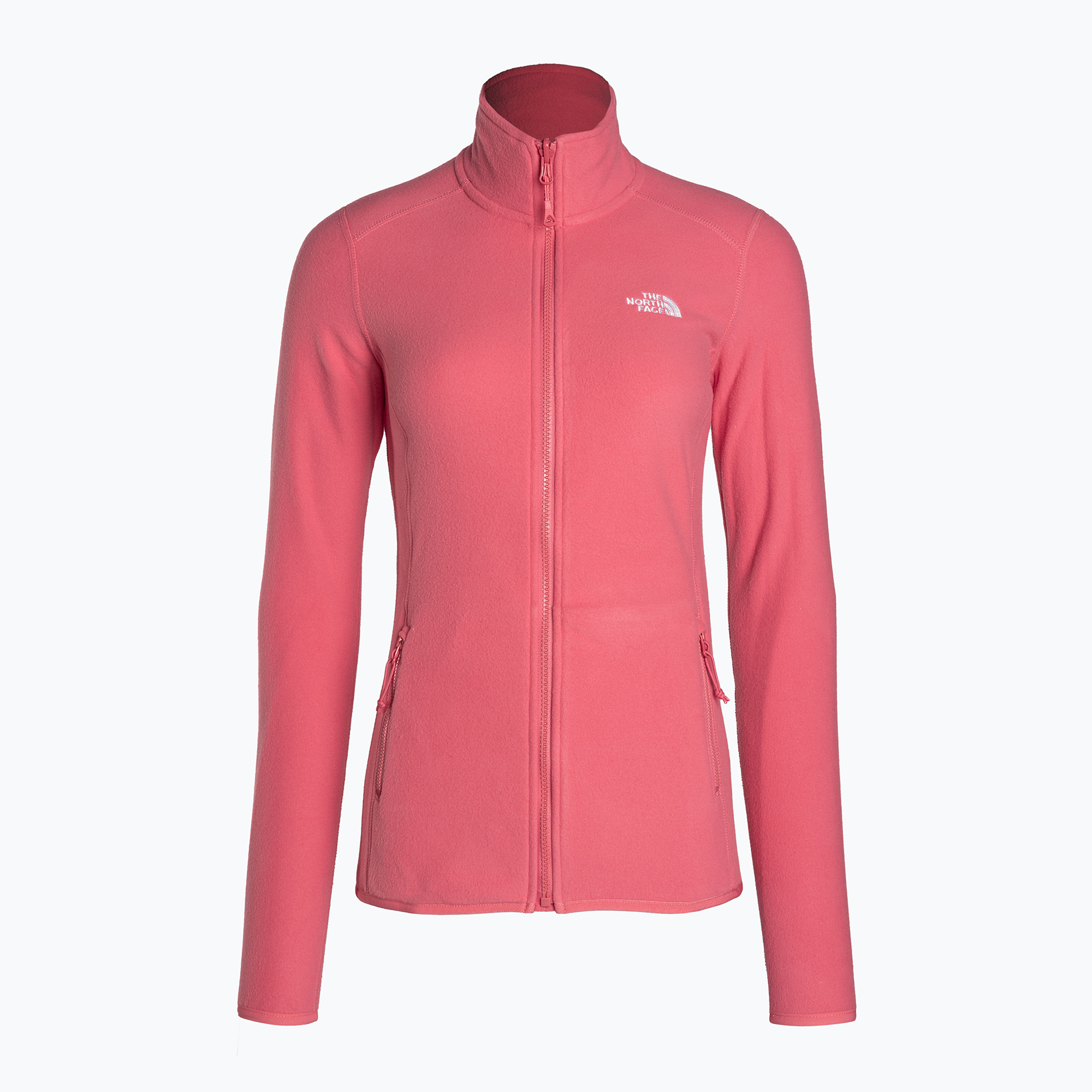 29%-kal olcsóbban.  Női fleece pulóver The North Face 100 Glacier FZ rózsaszín NF0A5IHON0T1. Méret: XS