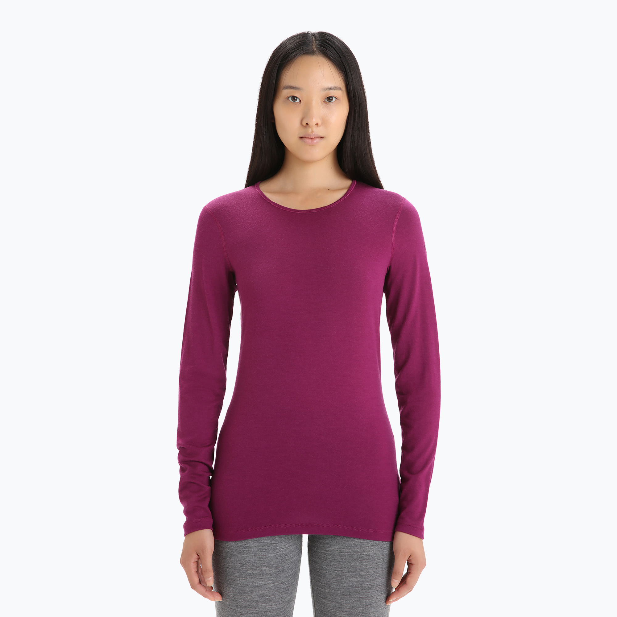 16%-kal olcsóbban.  Icebreaker női thermo póló 200 Oasis LS Crewe Go Berry 104375. Méret: M