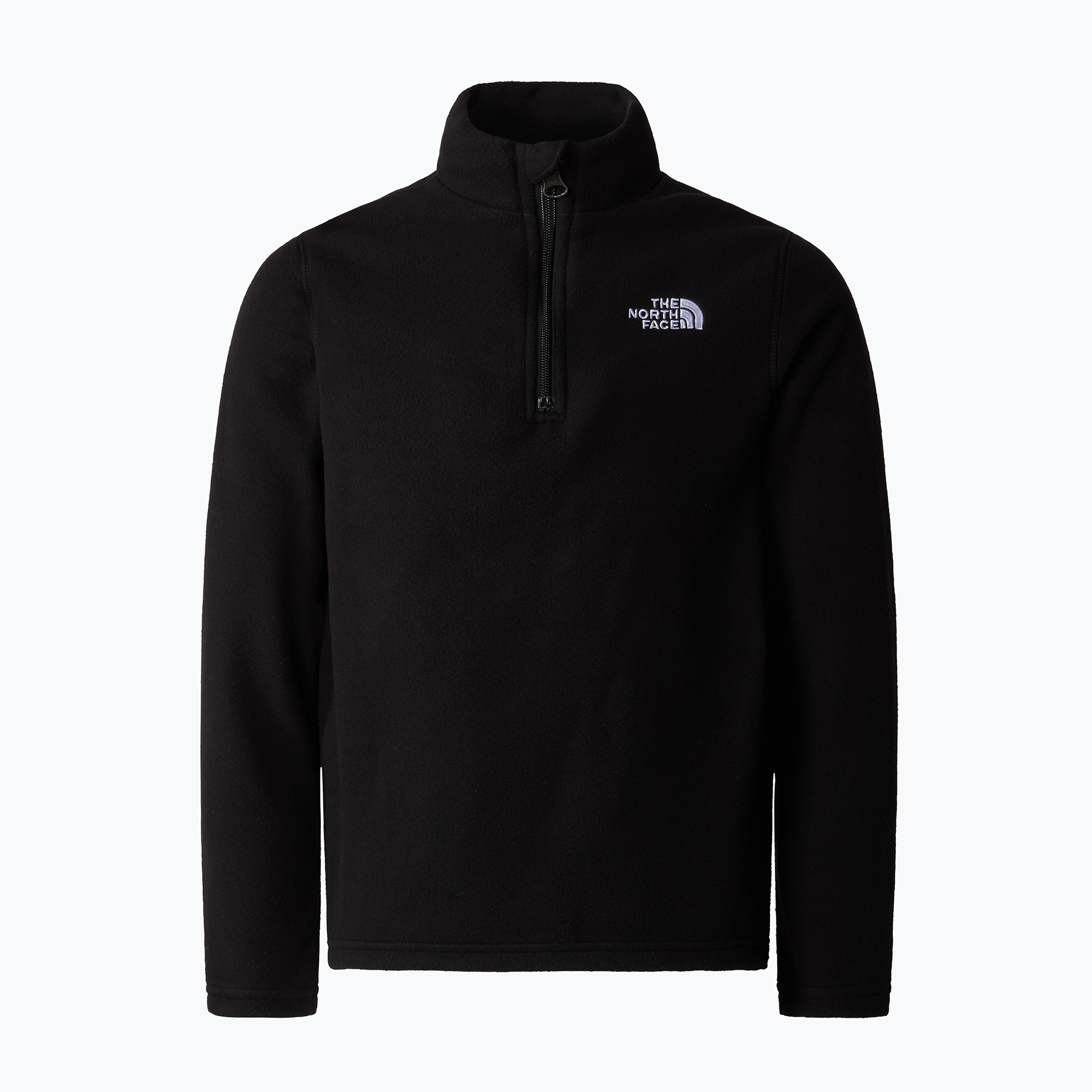 14%-kal olcsóbban.  Gyermek gyapjú pulóver The North Face Glacier Fleece 1/4 Zip fekete. Méret: S