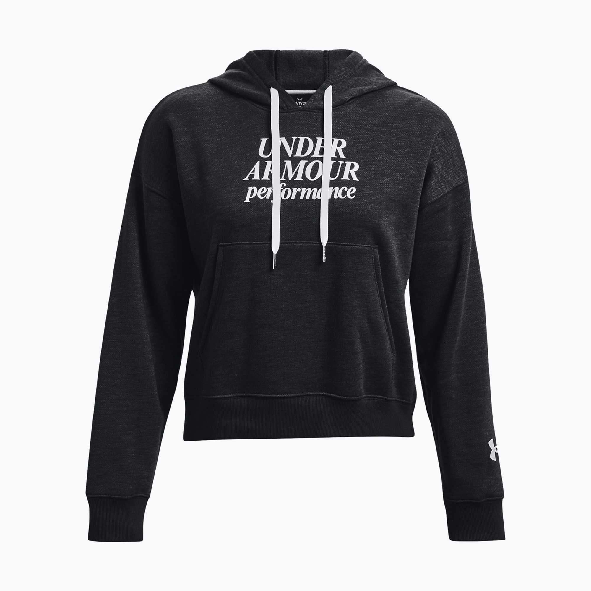 40%-kal olcsóbban.  Under Armour Essential Script női kapucnis pulóver fekete 1374107. Méret: XL