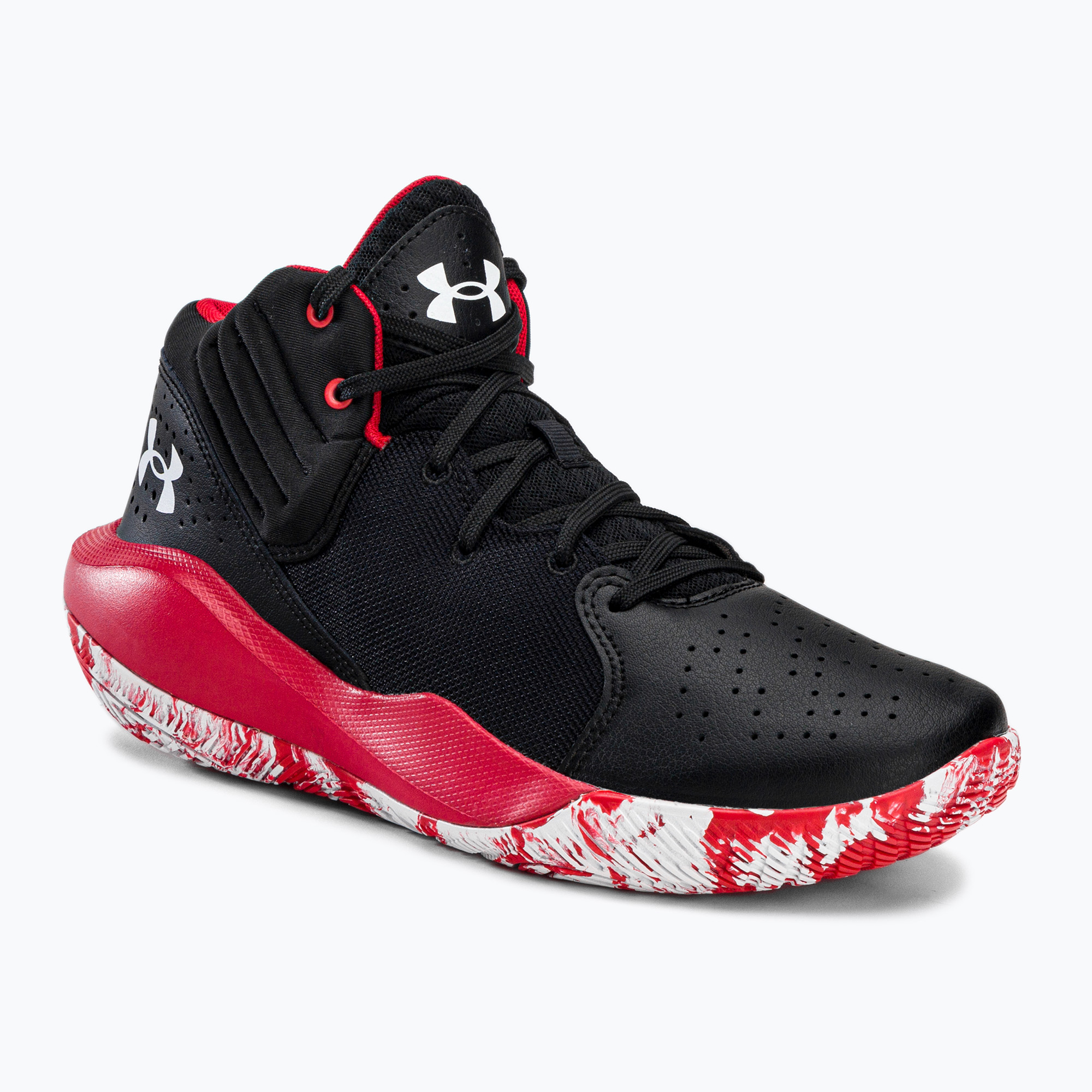 30%-kal olcsóbban.  Under Armour Jet '21 002 fekete-piros férfi kosárlabda cipő 3024260-002. Méret: 40.5 (7.5 US)
