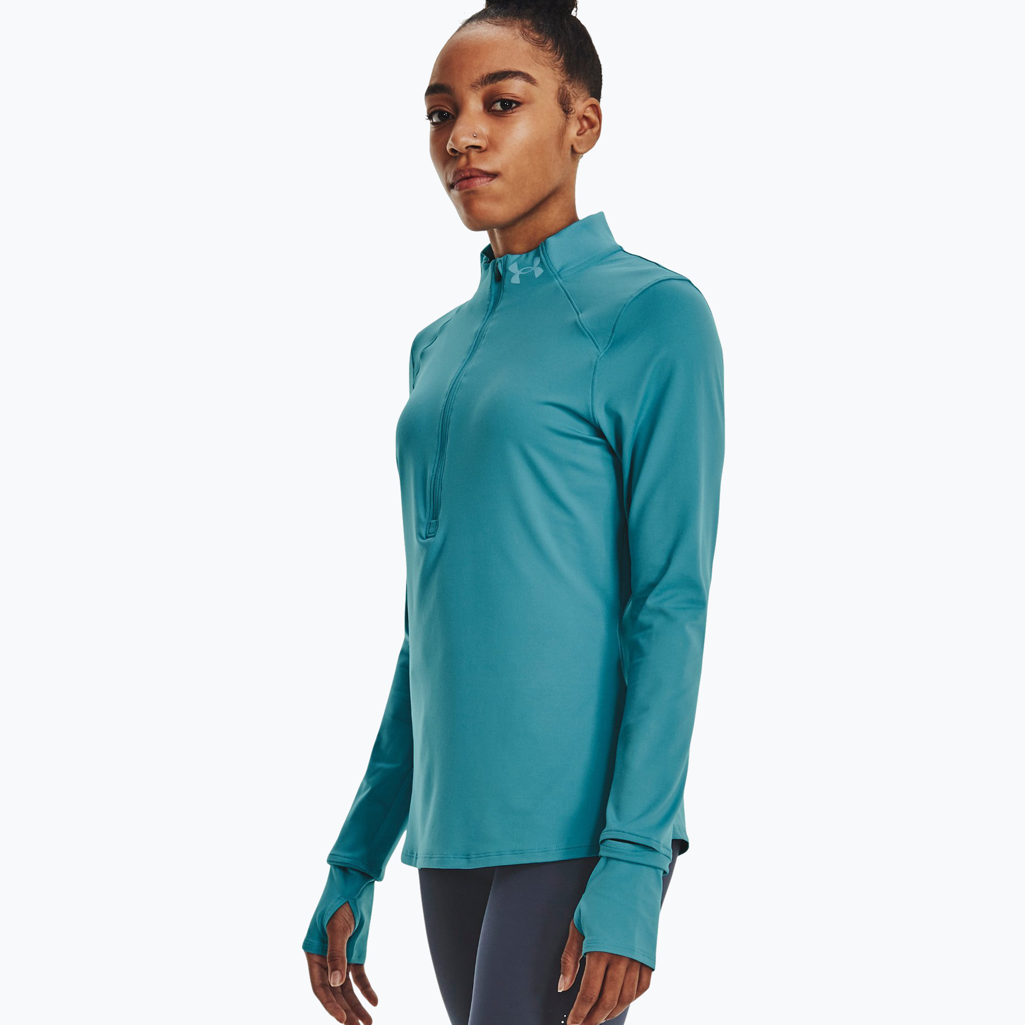 42%-kal olcsóbban.  Under Armour Qualifier Run 2.0 Half Zip női futópulóver kék 1365632