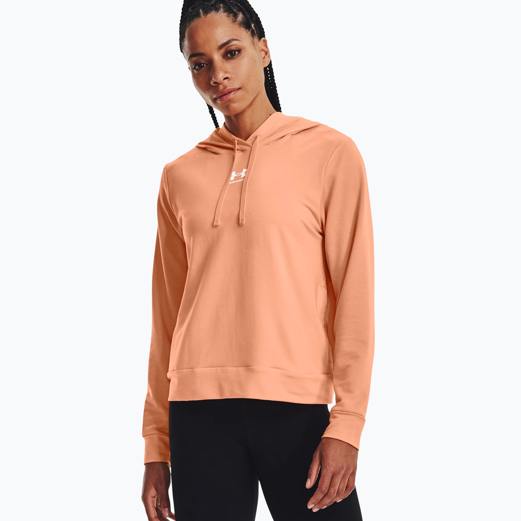 36%-kal olcsóbban.  Under Armour női edzőpulóver Rival Terry Hoodie narancssárga 1369855. Méret: S
