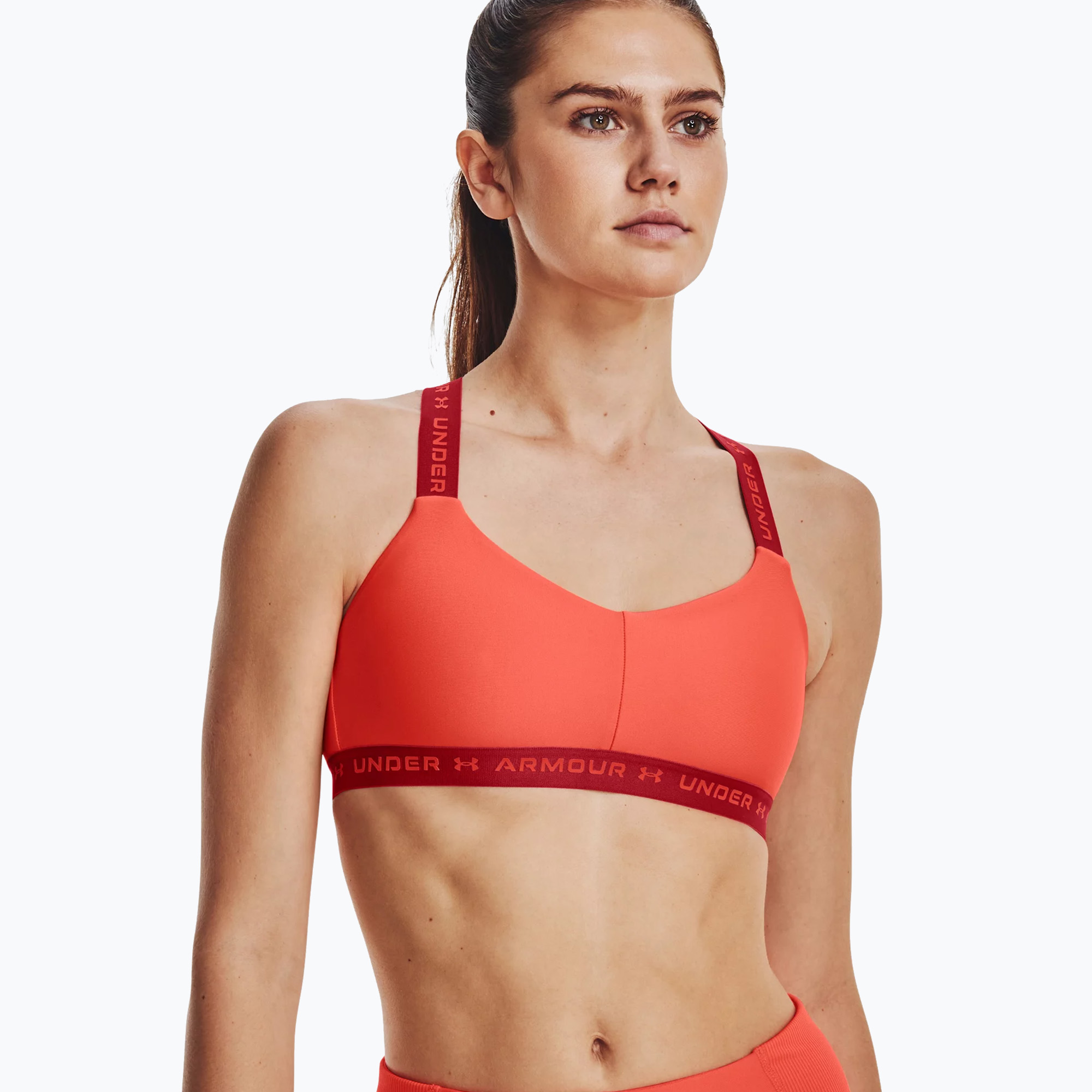 35%-kal olcsóbban.  Under Armour Crossback Low fitness melltartó narancssárga 1361033-877. Méret: L
