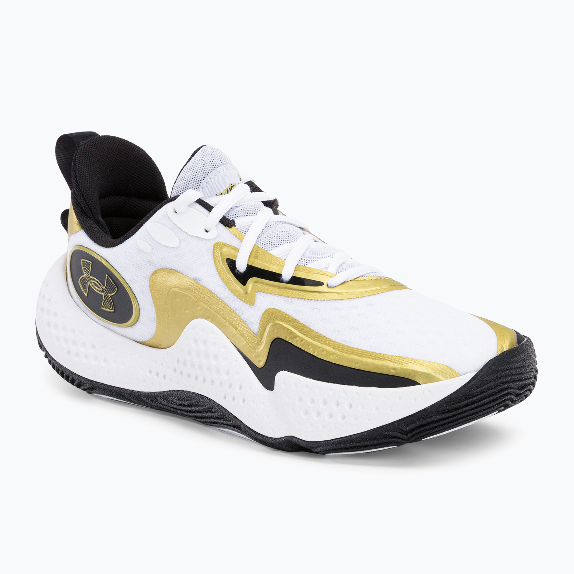 38%-kal olcsóbban.  Under Armour Spawn 5 kosárlabda cipő fehér 3026285. Méret: 43 (9.5 US)