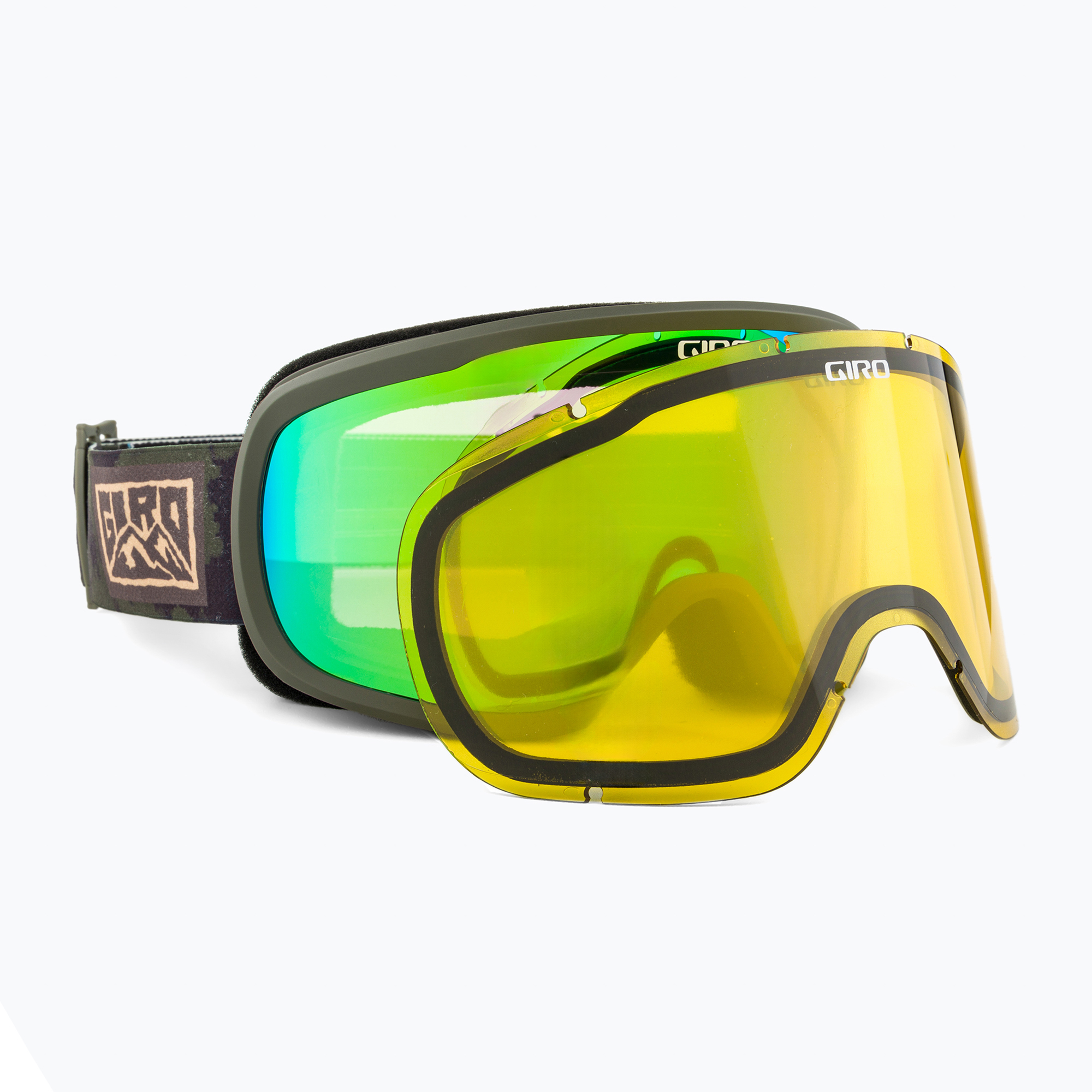 18%-kal olcsóbban.  Síszemüveg Giro Roam trail green cloud dust/loden green/yellow. Méret: OS