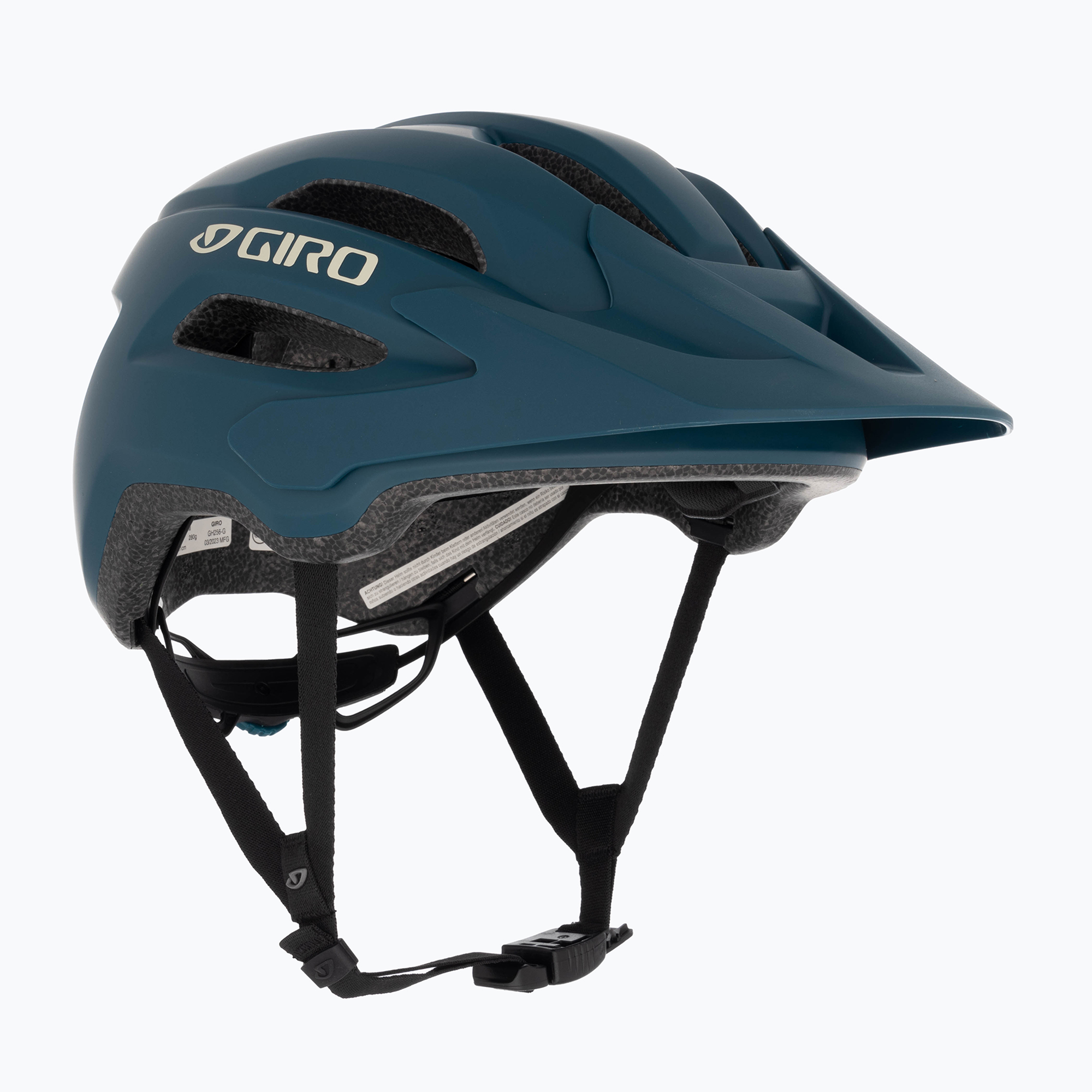 15%-kal olcsóbban.  kerékpáros sisak Giro Fixture II matte harbor blue. Méret: 54-61 cm