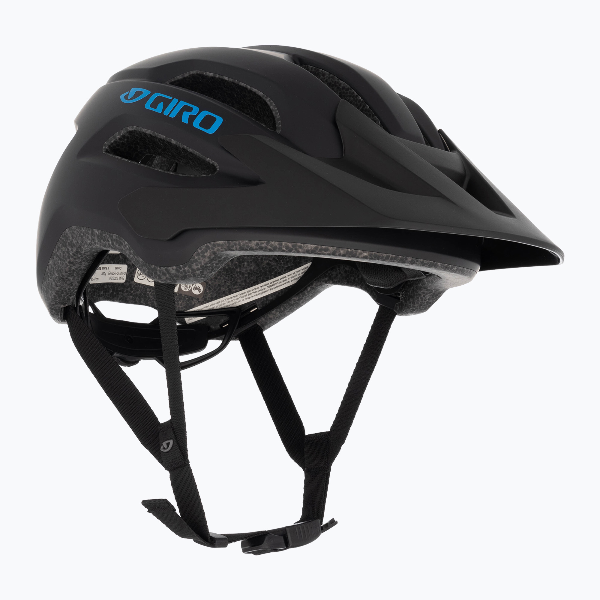 15%-kal olcsóbban.  Gyermek kerékpáros sisak Giro Fixture II Integrated MIPS matt fekete. Méret: 50-57 cm