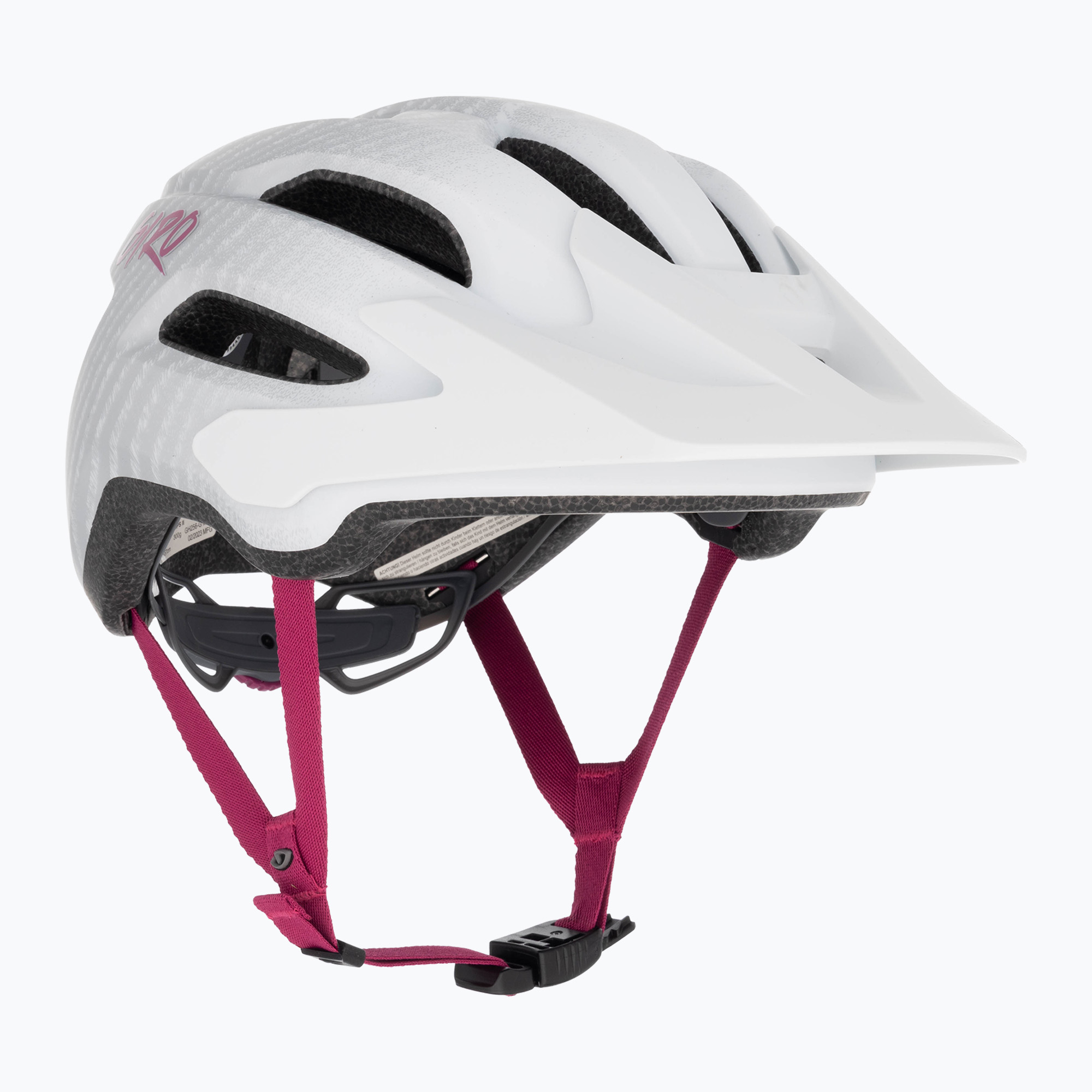 15%-kal olcsóbban.  Giro Fixture II Integrated MIPS matt fehér gyöngyházfehér ripple fade gyermek kerékpáros sisak. Méret: 50-57 cm