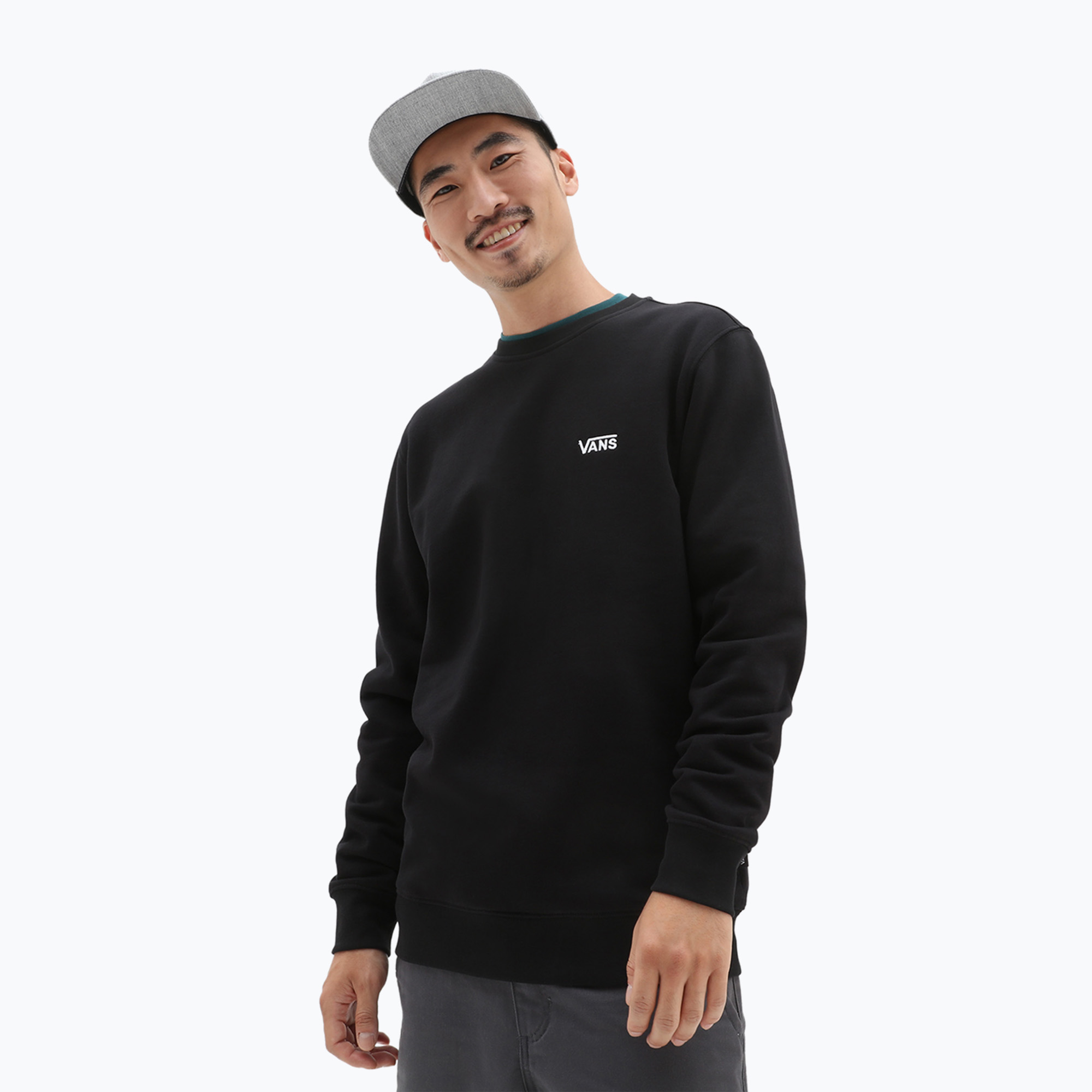 15%-kal olcsóbban.  Férfi pulóver  Vans Core Basic Crew Fleece black
