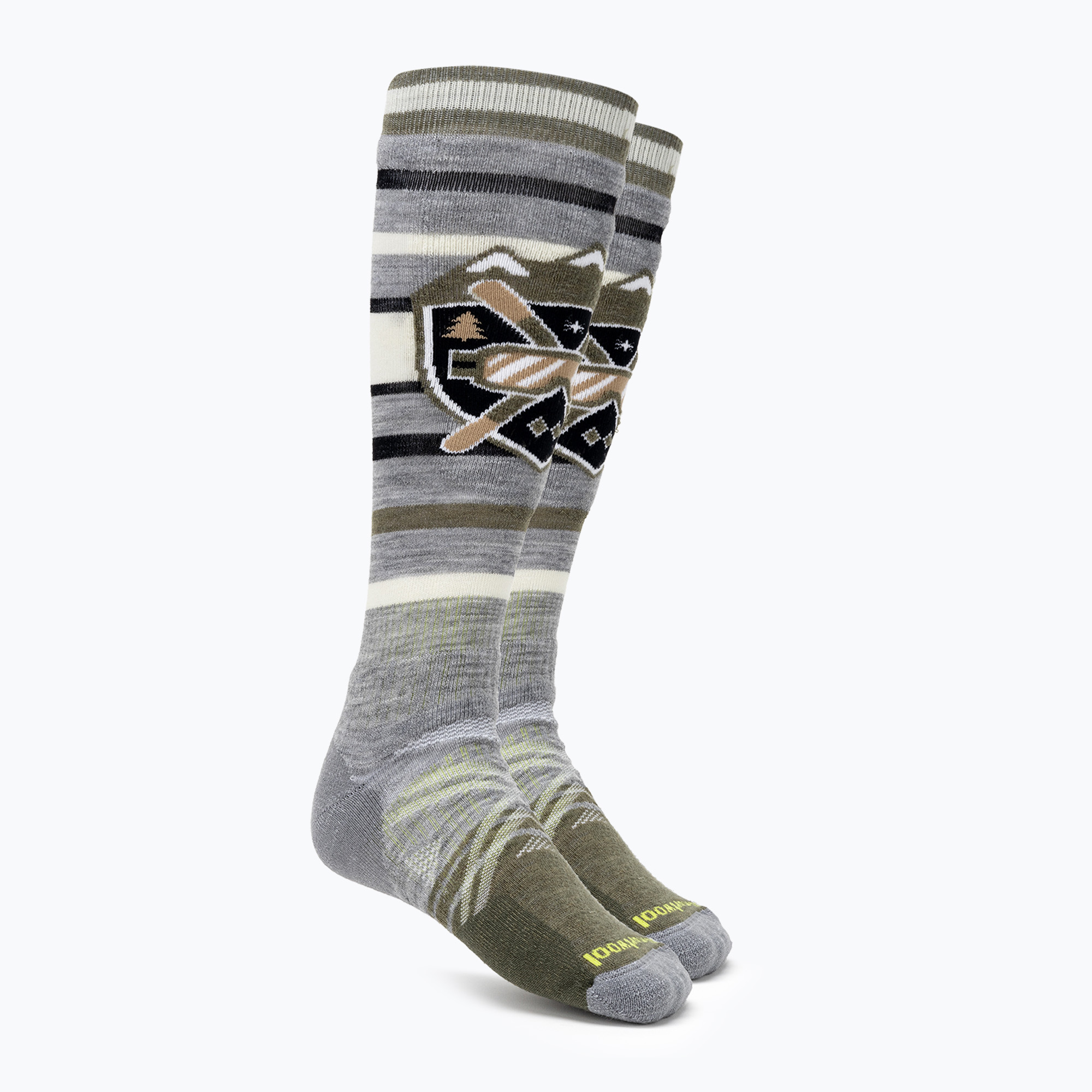 21%-kal olcsóbban.  Smartwool Ski Full Cushion Alpine Edge 039 szürke SW001906039 sízokni SW001906039 sízokni. Méret: 38-41 EU