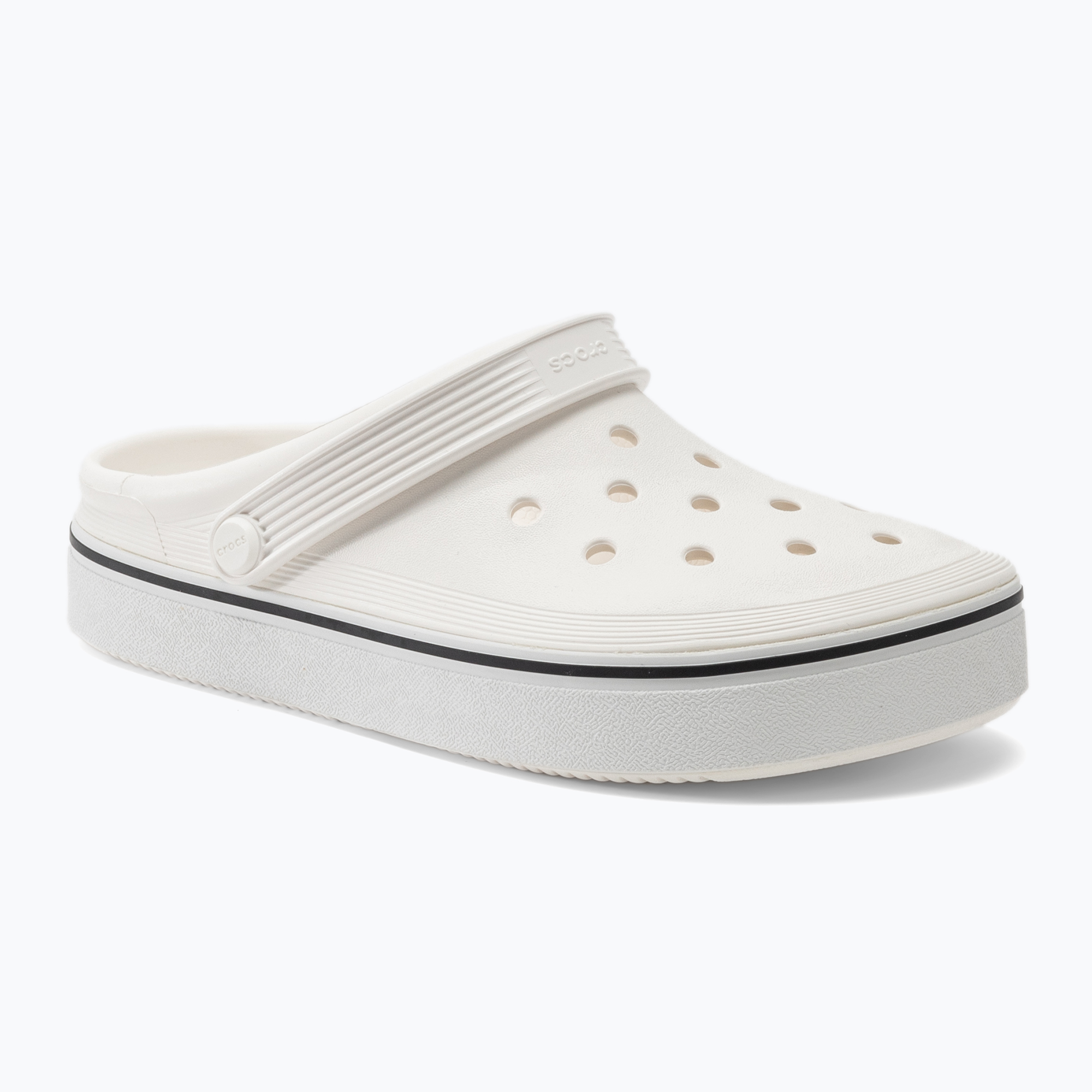24%-kal olcsóbban.  Férfi Crocs Crocband Clean Of Court Clog fehér. Méret: 36-37 EU