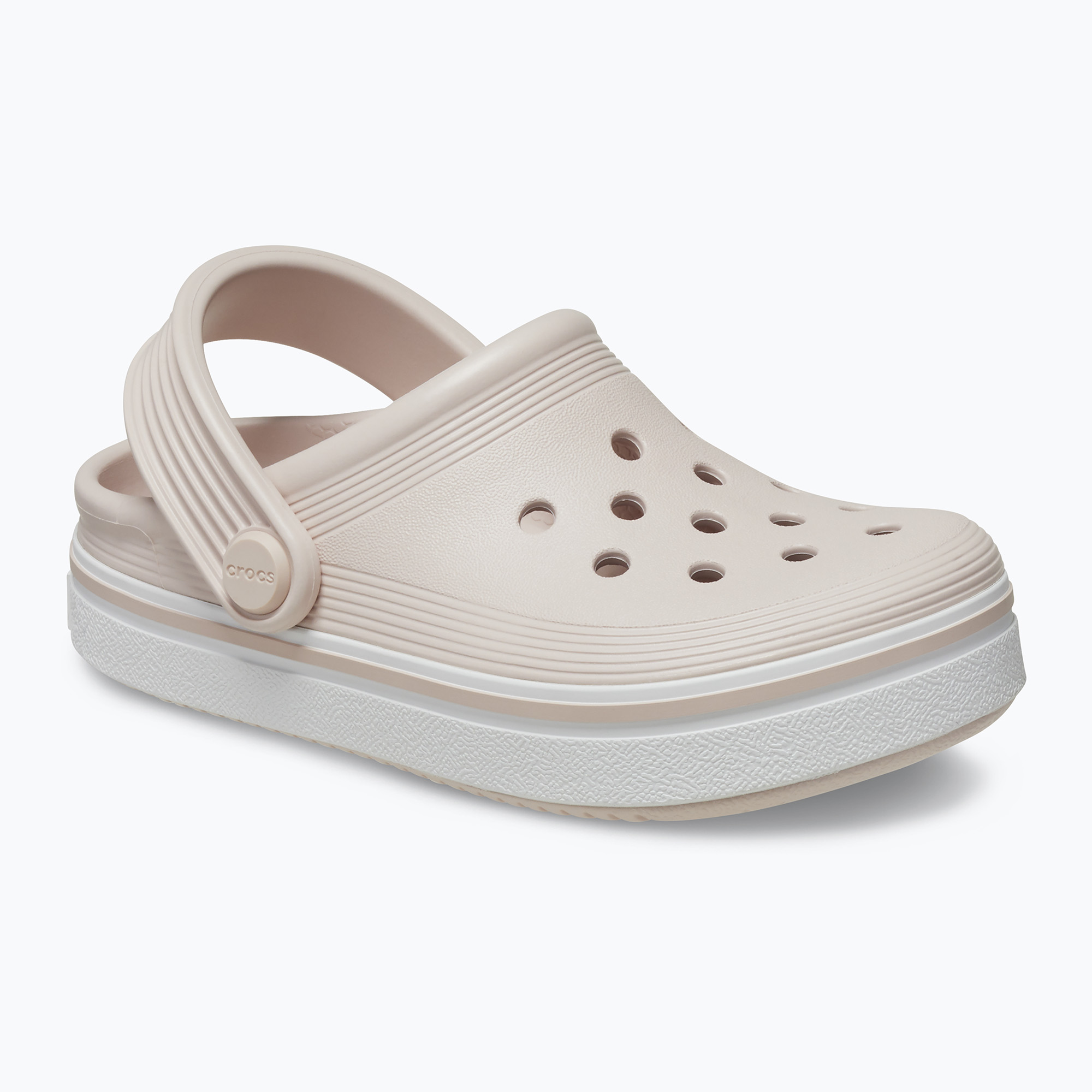 22%-kal olcsóbban.  Gyermek papucs Crocs Crocband Clean Of Court Clog 208477 quartz