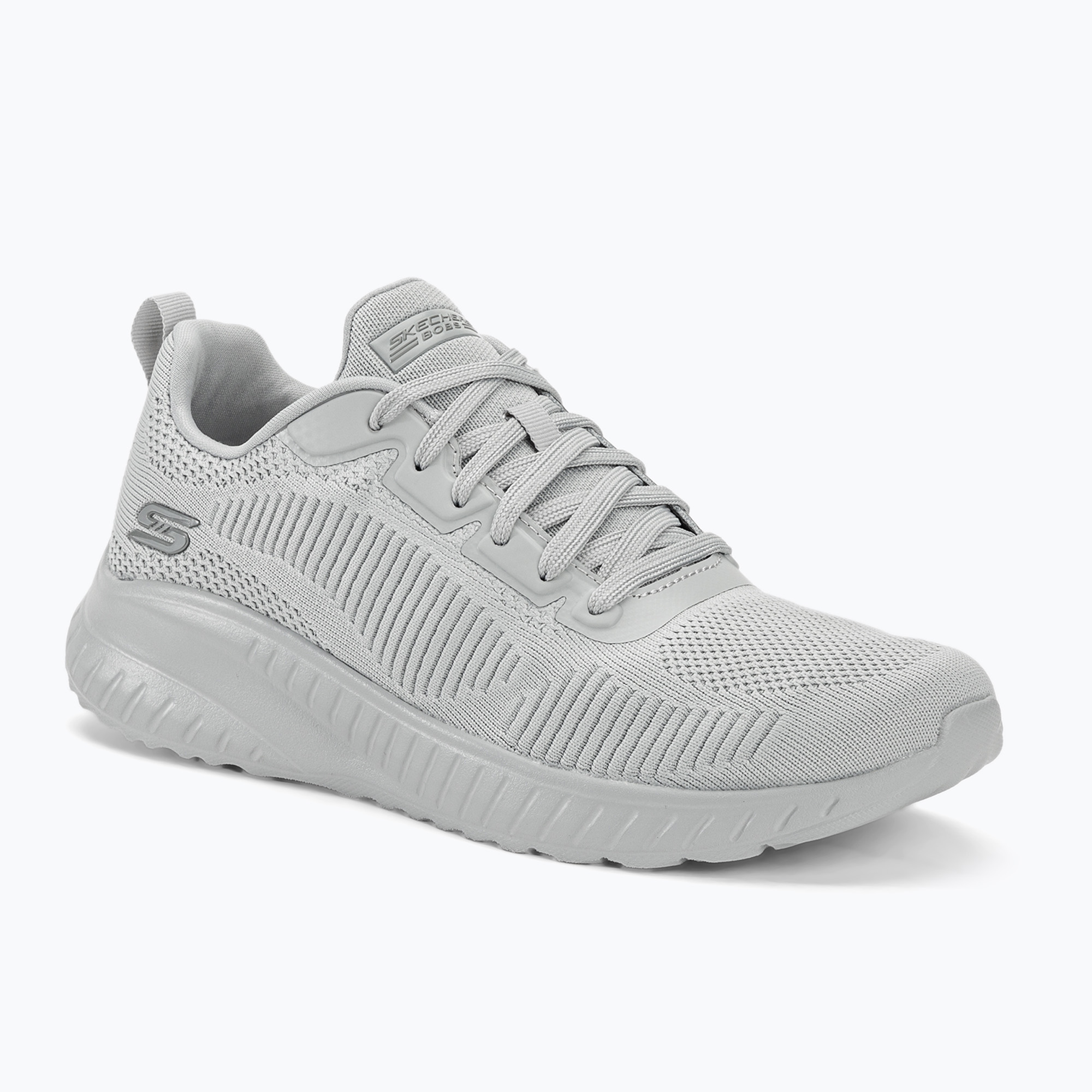 15%-kal olcsóbban.  női cipő SKECHERS Bobs Squad Chaos Face Off light gray. Méret: 37.5 EU
