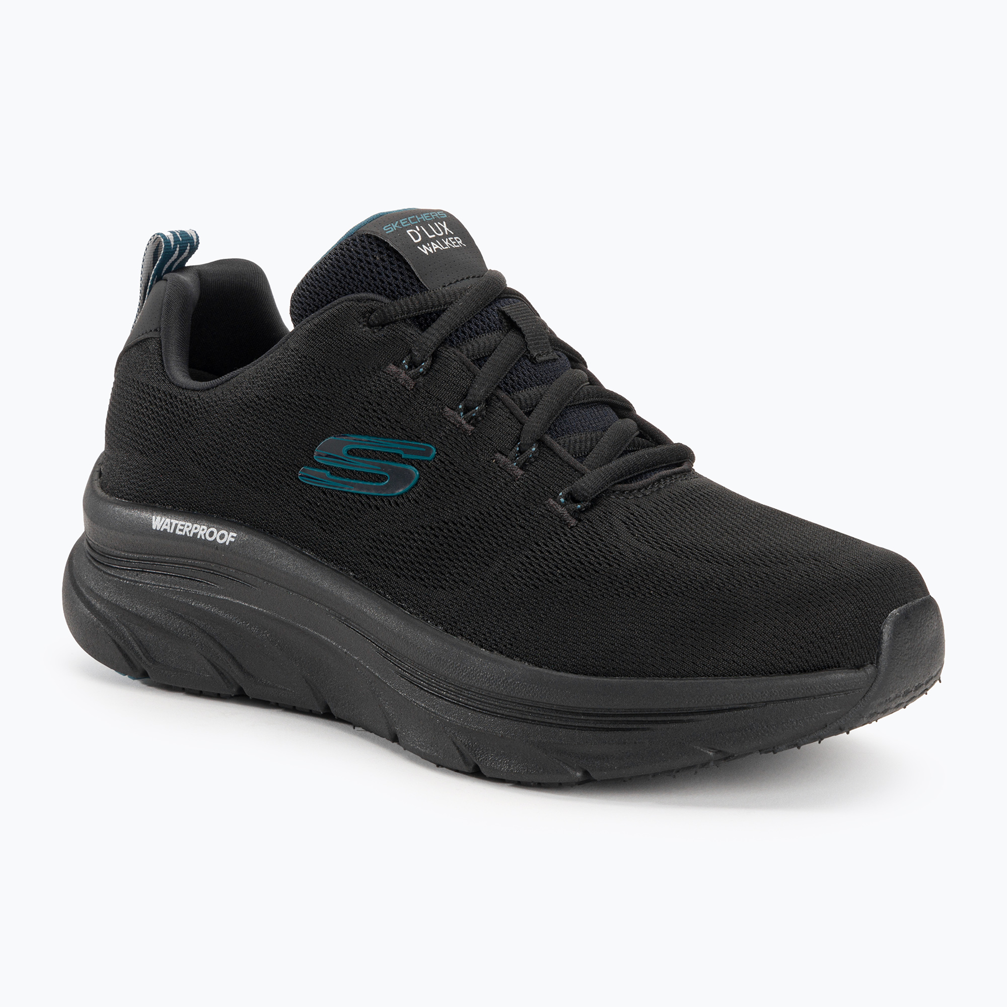 15%-kal olcsóbban.  SKECHERS férfi D'Lux Walker Get Oasis fekete/zöld cipő
