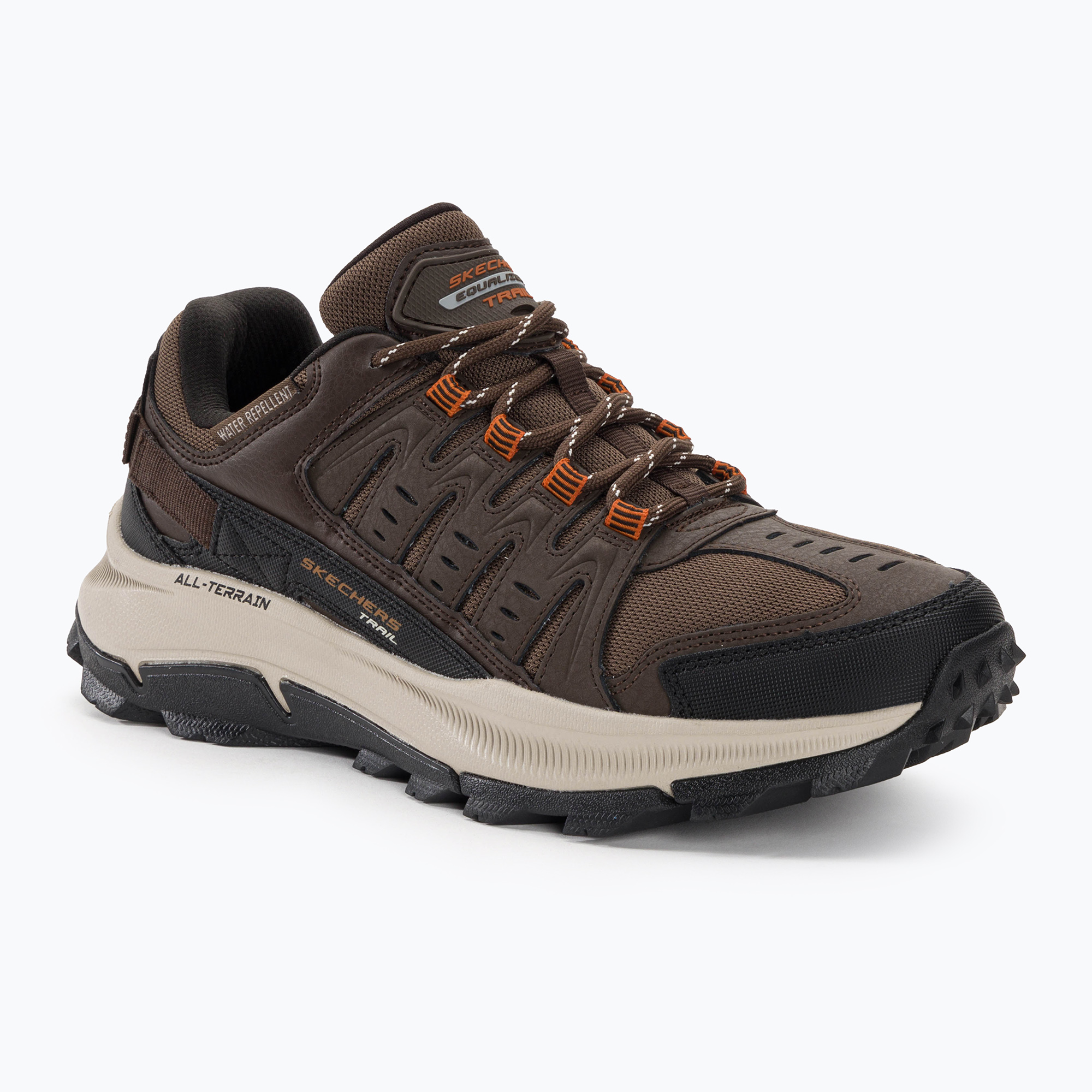 33%-kal olcsóbban.  SKECHERS Equalizer 5.0 Trail Solix barna/narancs férfi trekking cipő