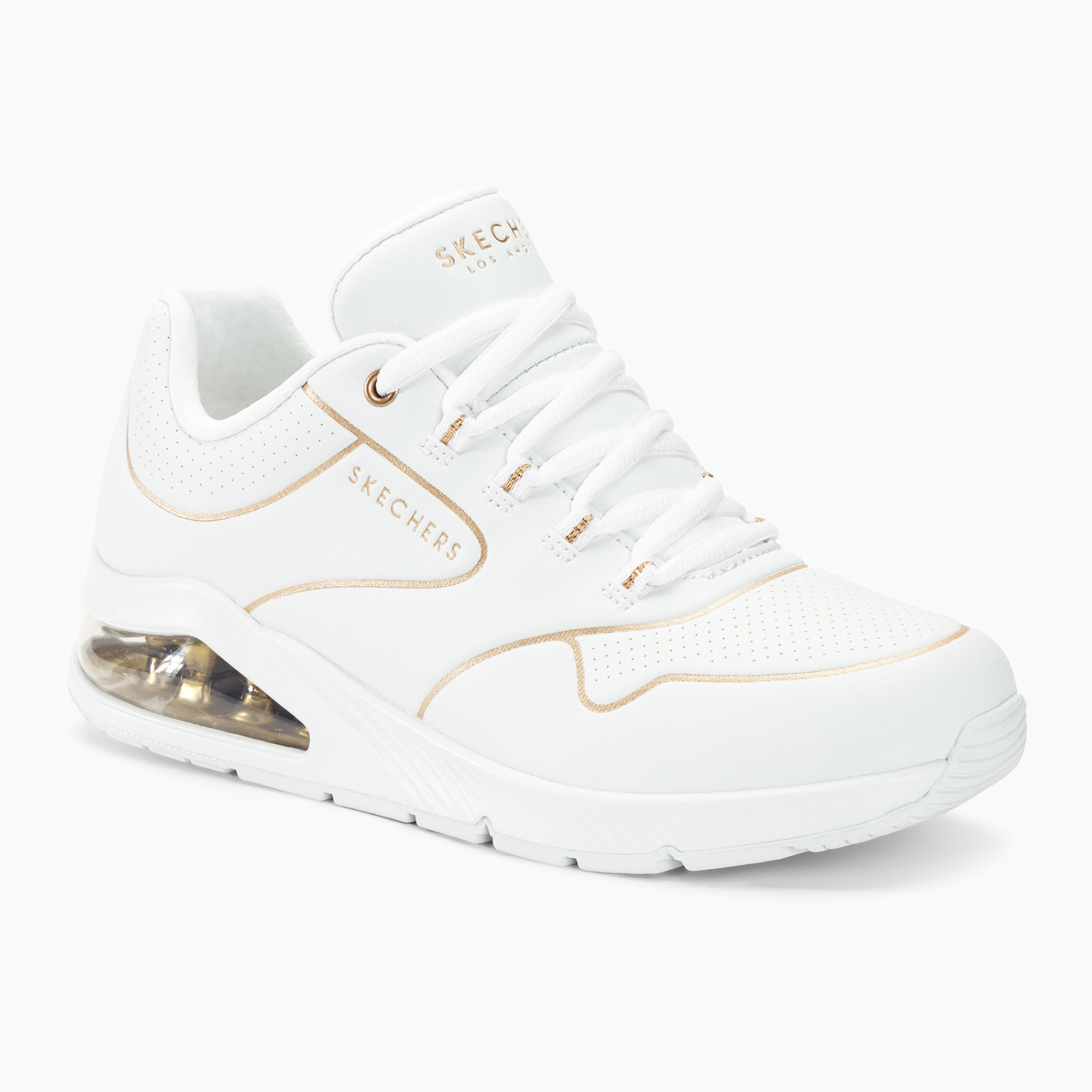 15%-kal olcsóbban.  női cipő SKECHERS Uno 2 Golden Trim white/gold
