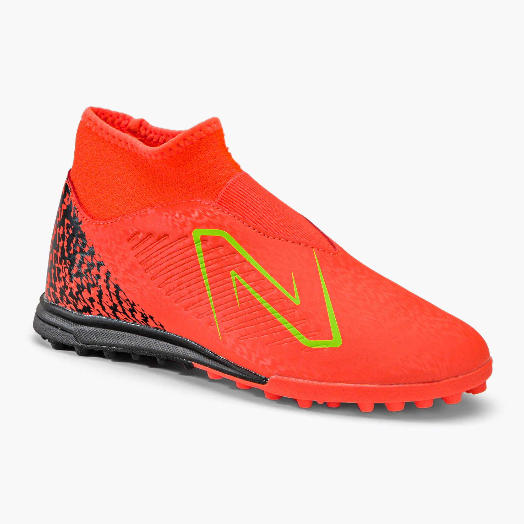 36%-kal olcsóbban.  New Balance Tekela V4 Magique TF gyermek focicipő neon szitakötő neon. Méret: 38 EU