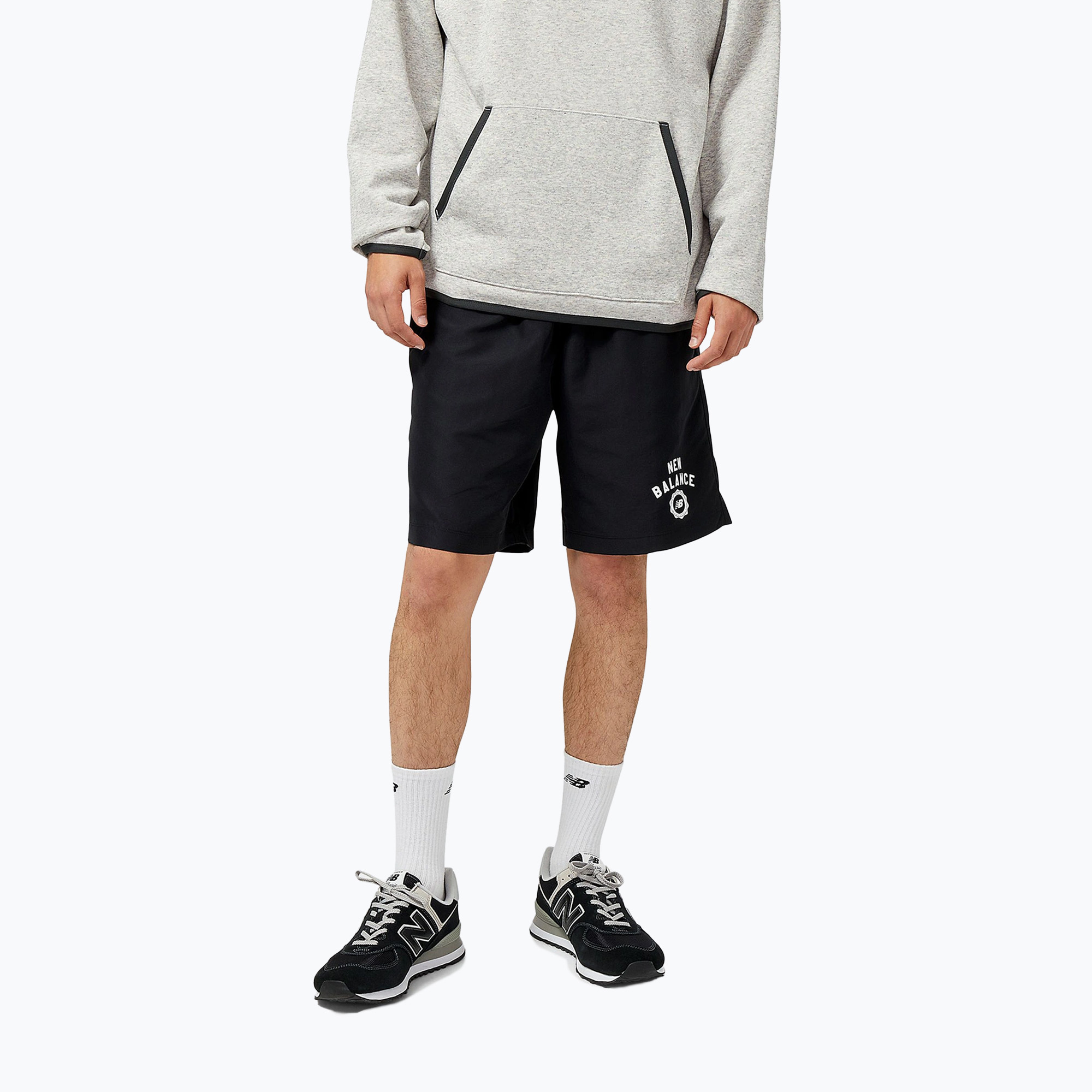 50%-kal olcsóbban.  Férfi New Balance Sport Woven rövidnadrág fekete