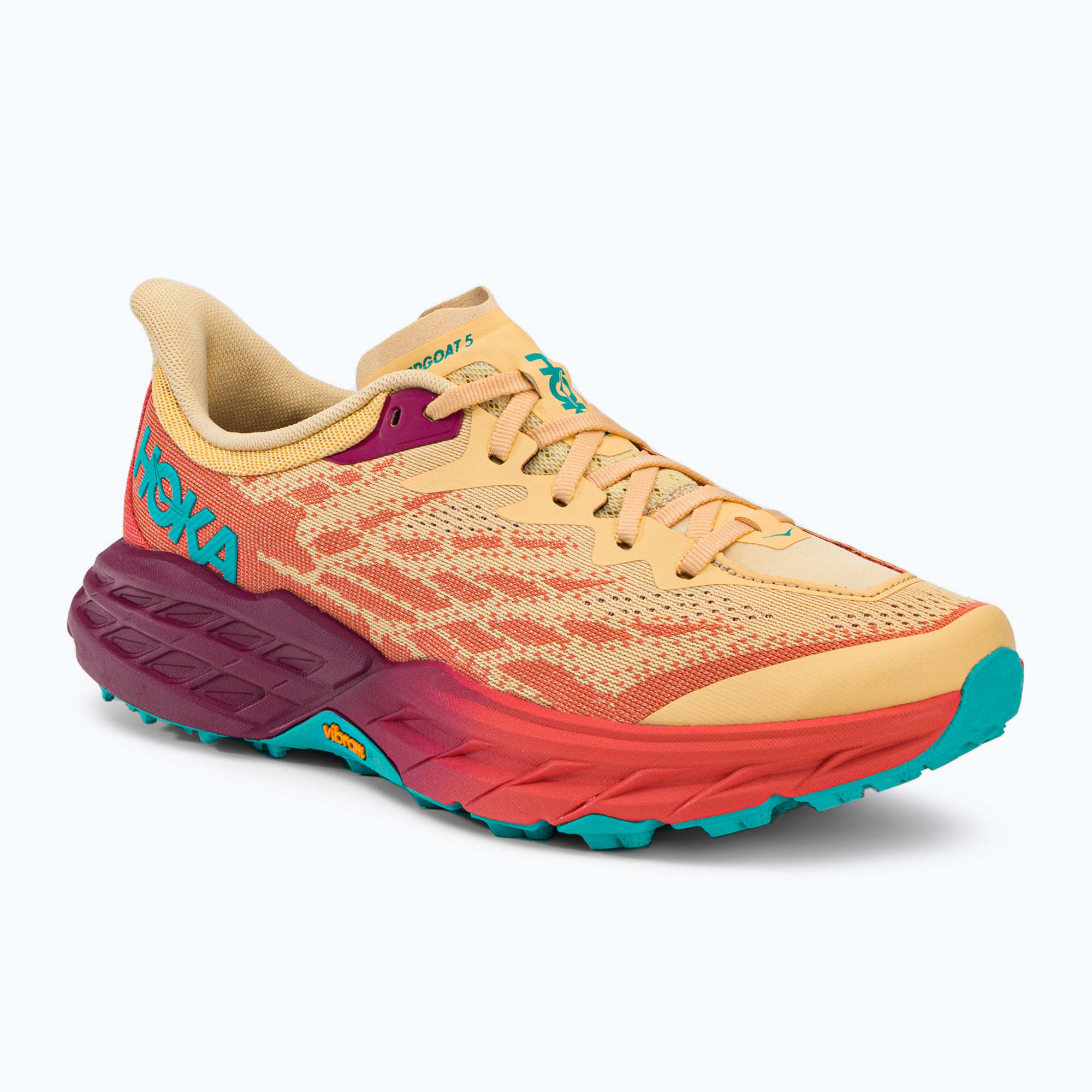 24%-kal olcsóbban.  Női futócipő HOKA Speedgoat 5 impala/flame 1123158-IFLM. Méret: 37 1/3 EU