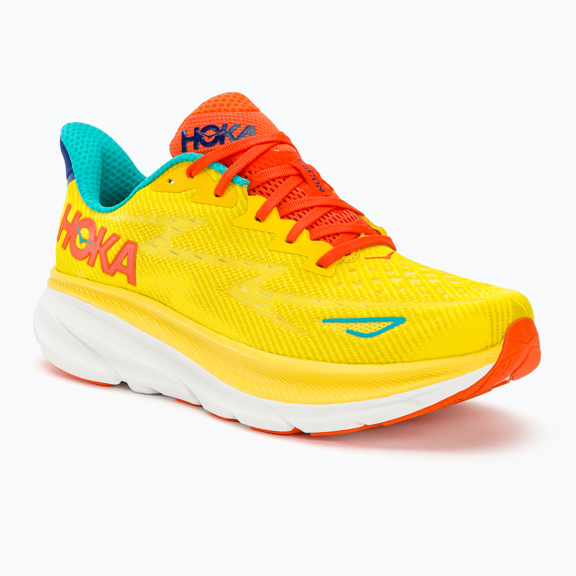 Férfi futócipő  HOKA Clifton 9 passion fruit/maize