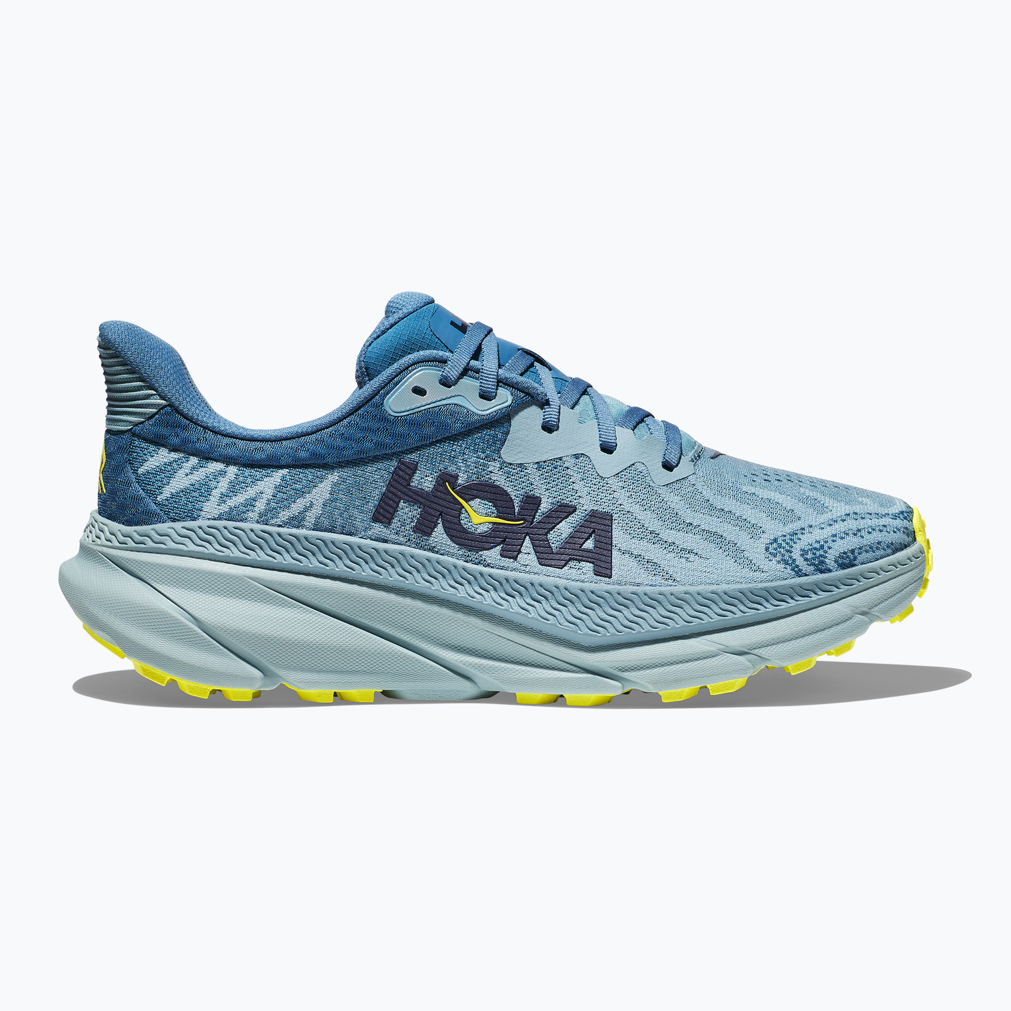 Férfi futócipő  HOKA Challenger ATR 7 stone blue/evening primrose. Méret: 46 2/3 EU