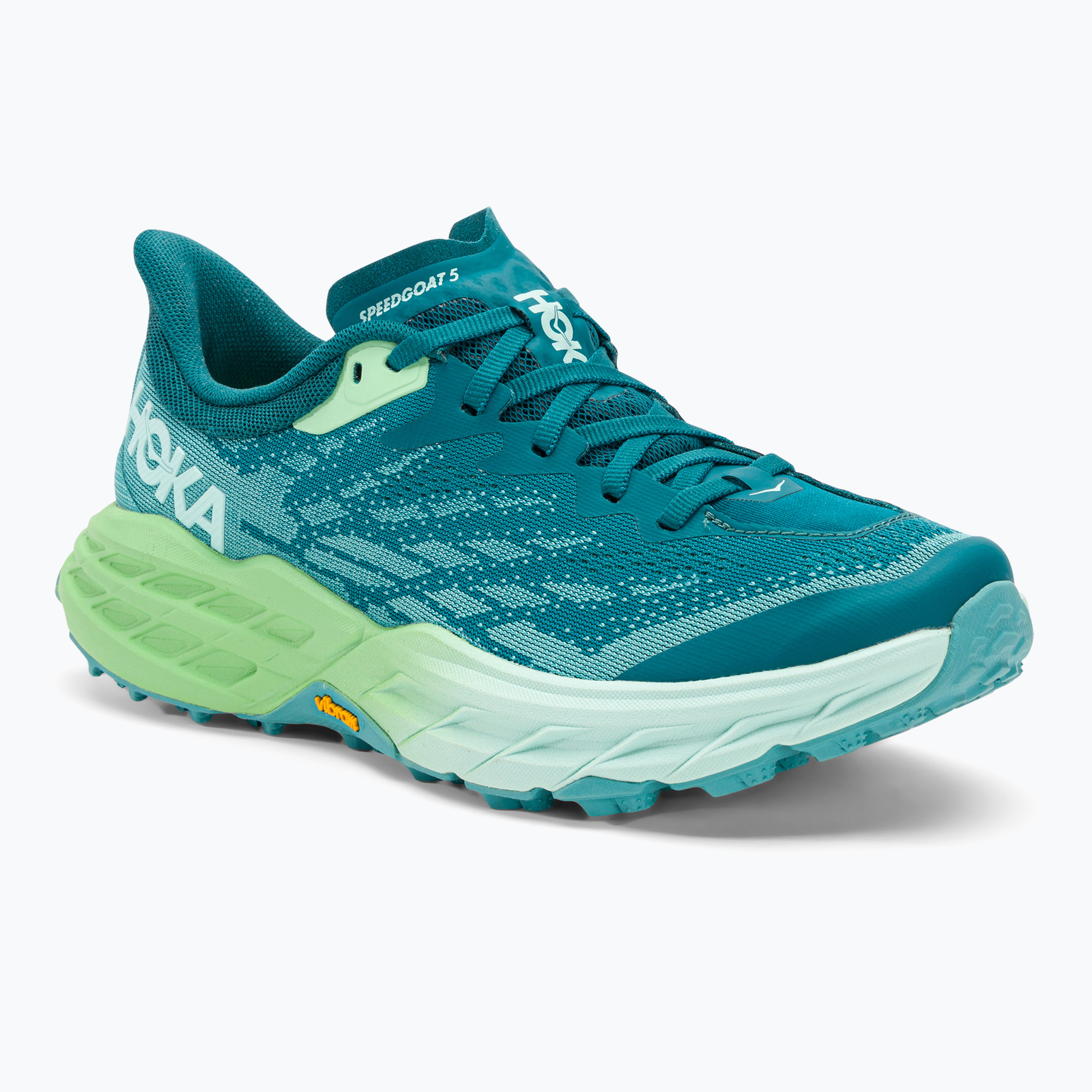 28%-kal olcsóbban.  Női futócipő HOKA Speedgoat 5 deep lagoon/ocean mist. Méret: 36 2/3 EU
