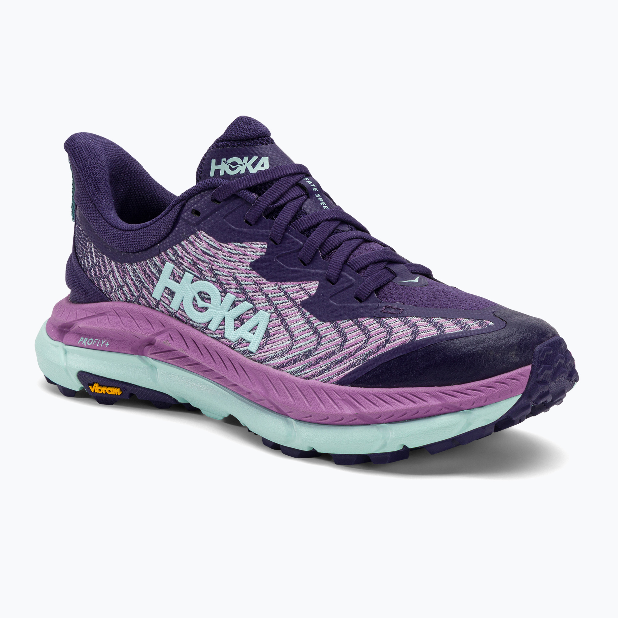31%-kal olcsóbban.  Női futócipő HOKA Mafate Speed 4 night sky/orchid virág