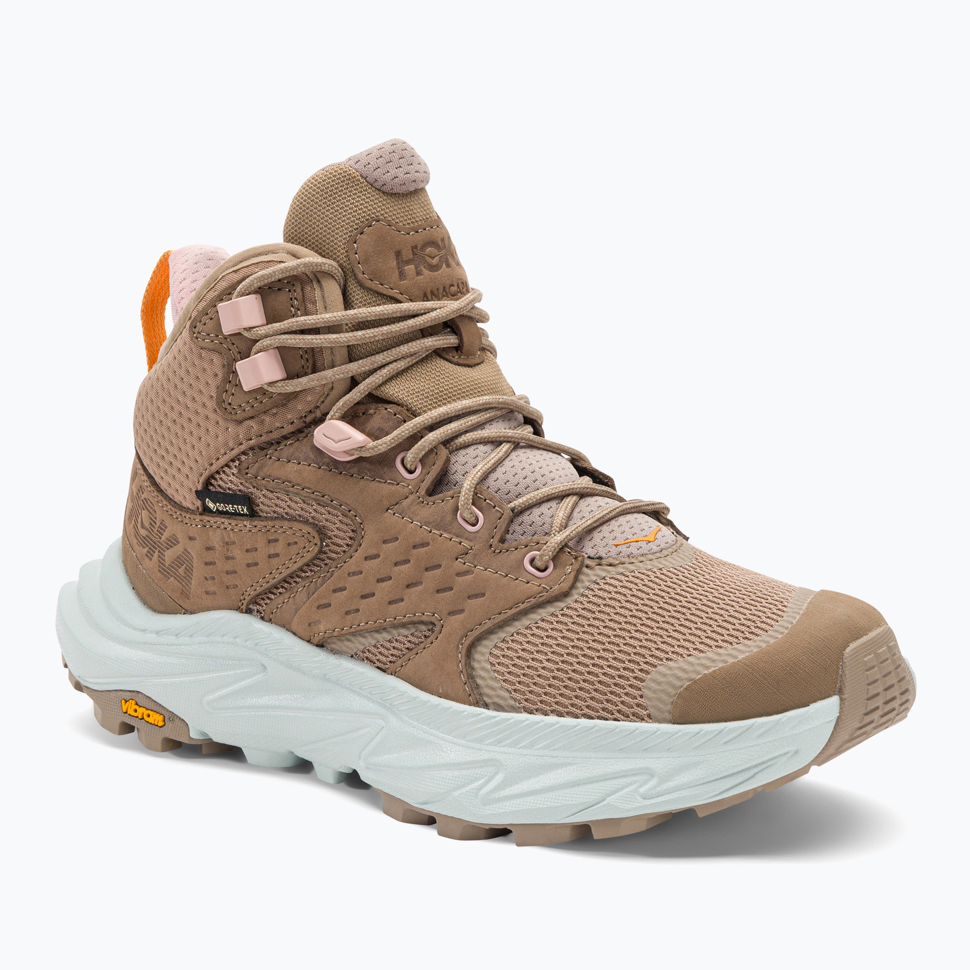 19%-kal olcsóbban.  Női túrabakancs HOKA Anacapa 2 Mid GTX dune/ice flow HOKA Anacapa 2 Mid GTX dune/ice flow. Méret: 40 EU