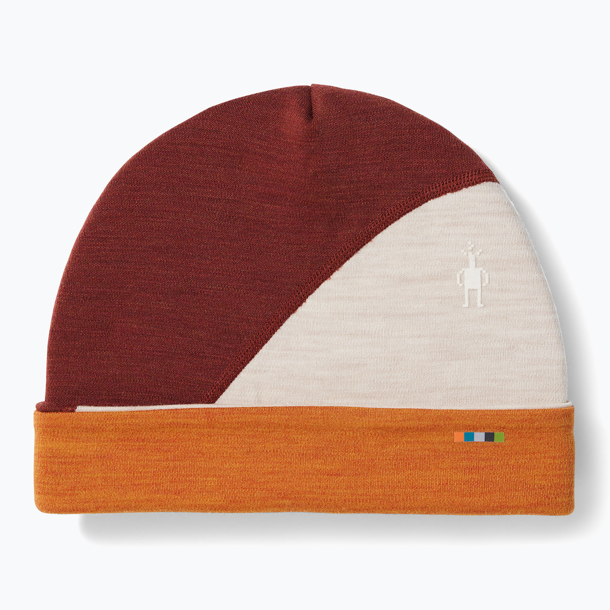 15%-kal olcsóbban.  Smartwool Thermal Merino Colorblock téli sapka marmalade heather. Méret: OS