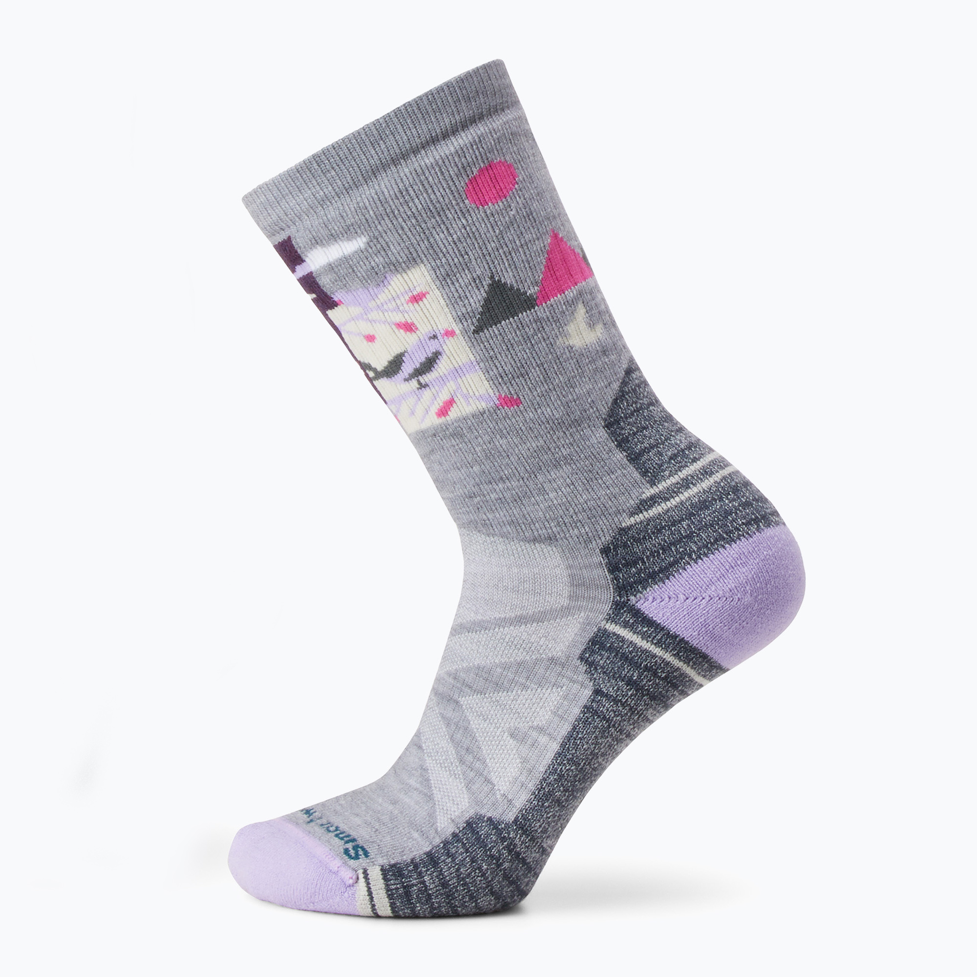 15%-kal olcsóbban.  Női túrazokni Smartwool Hike Full Cushion Alpine Perch Crew világosszürke. Méret: S
