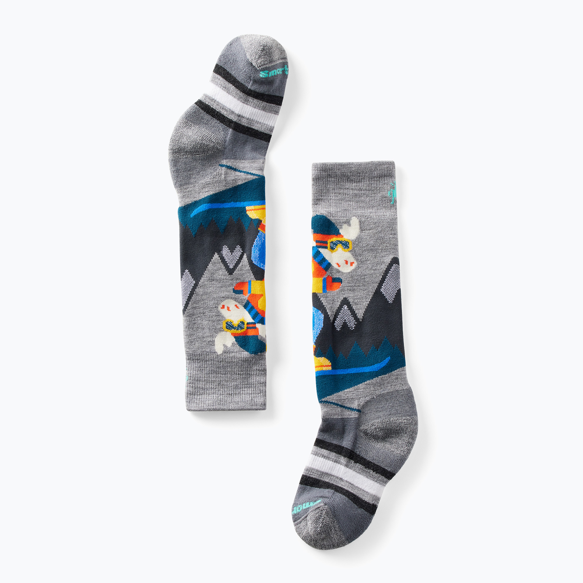22%-kal olcsóbban.  Smartwool gyermek zokni Wintersport Full Cushion Mountain Moose Pattern OTC világosszürke. Méret: S