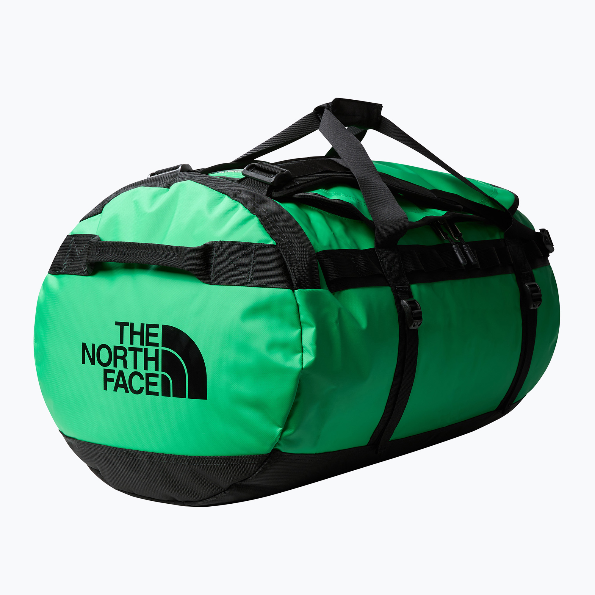 15%-kal olcsóbban.  The North Face Base Camp Duffel L 95 l optikai smaragdzöld/fekete utazótáska. Méret: L