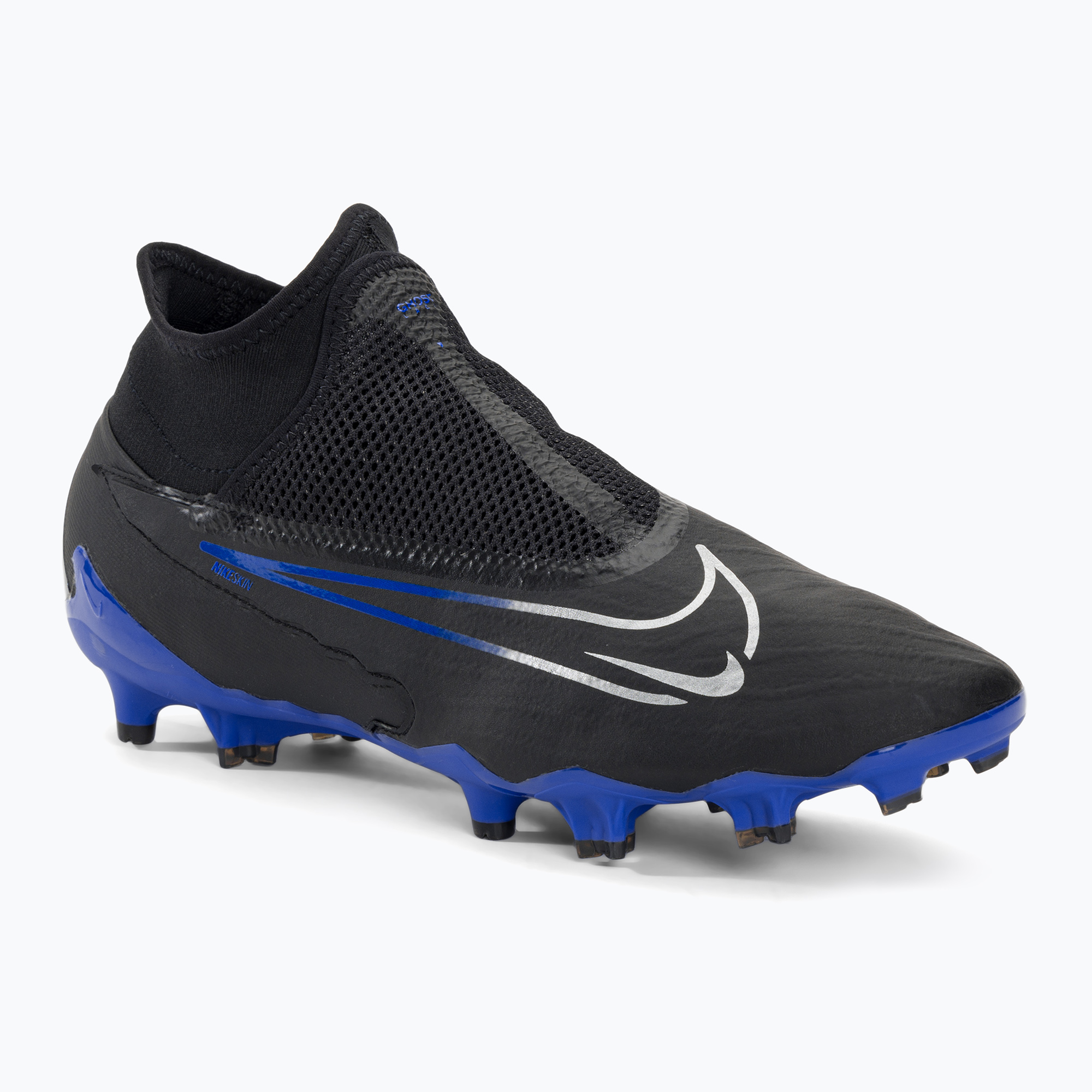 19%-kal olcsóbban.  Focicipő Nike Phantom GX Pro DF FG black/chrome/hyper royal. Méret: 43 EU