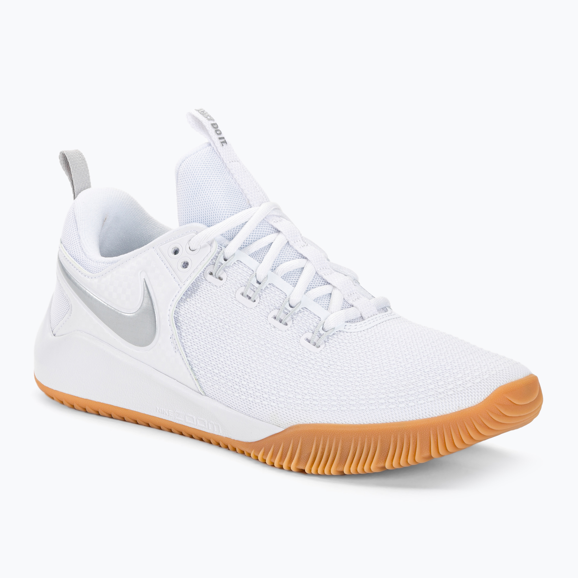29%-kal olcsóbban.  Nike Air Zoom Hyperace 2 LE fehér/metál ezüst fehér röplabdacipő. Méret: 42.5 EU