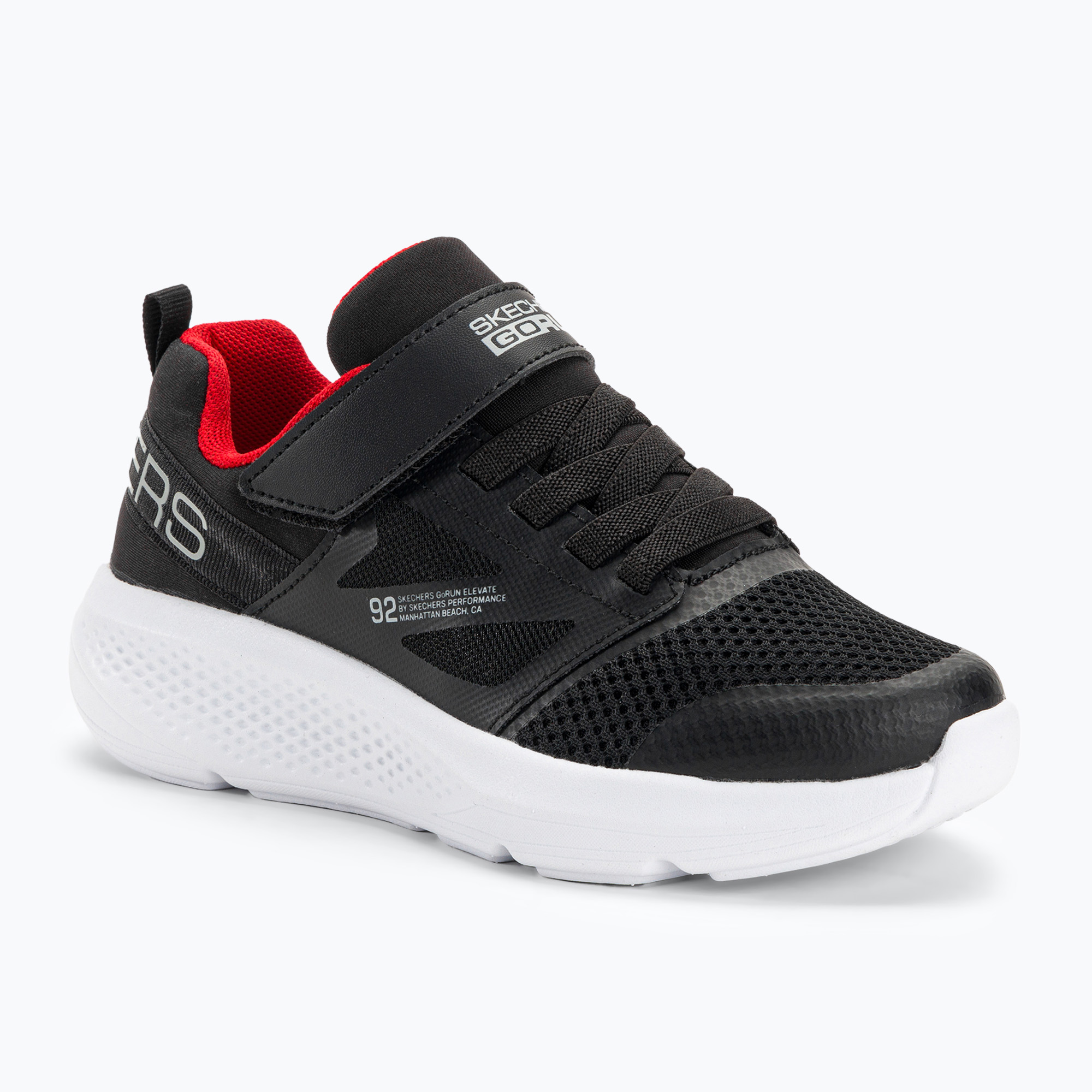30%-kal olcsóbban.  SKECHERS Go Run Elevate gyermek edzőcipő fekete/piros. Méret: 32 EU