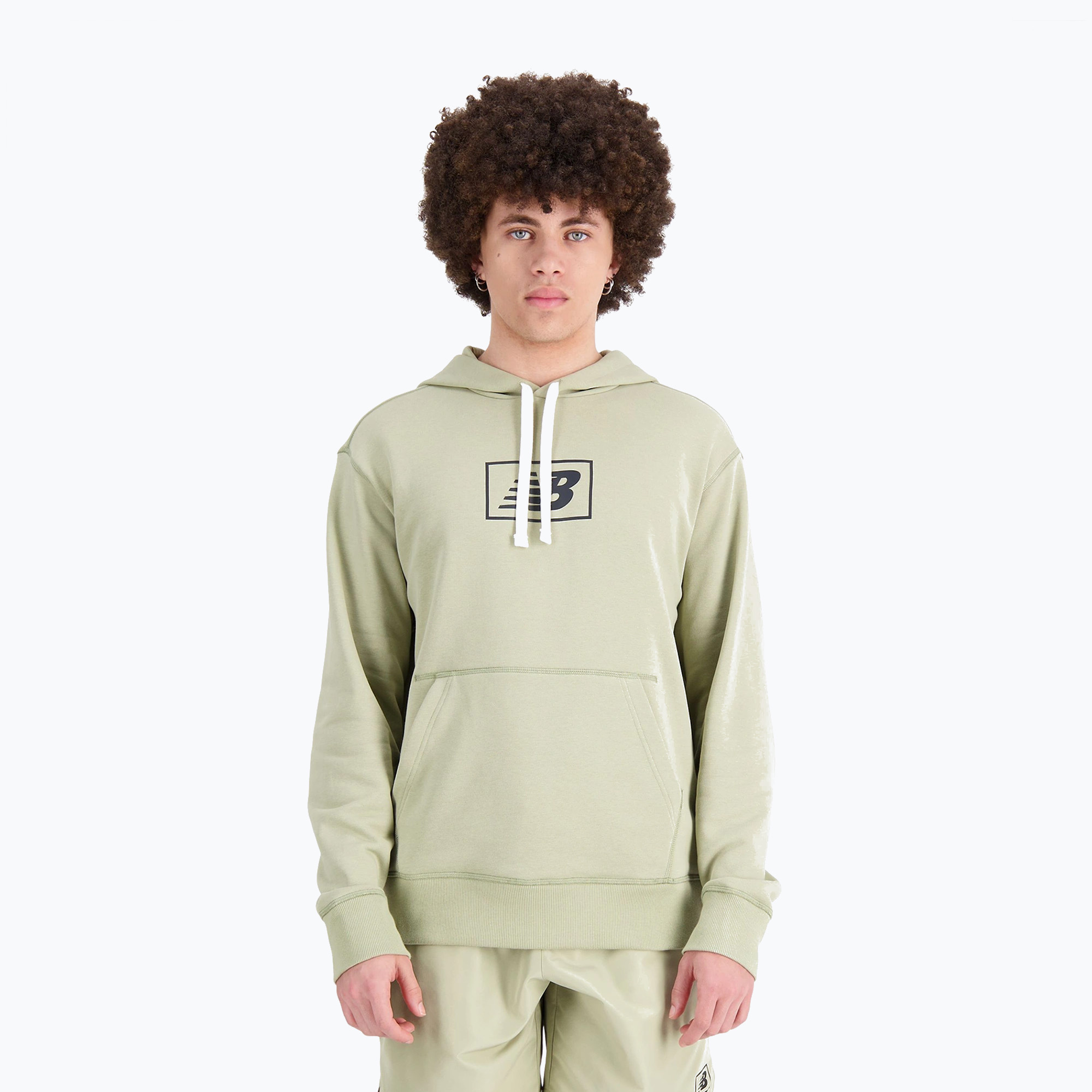 25%-kal olcsóbban.  férfi melegítőfelső New Balance Essentials Hoodie fatigueg