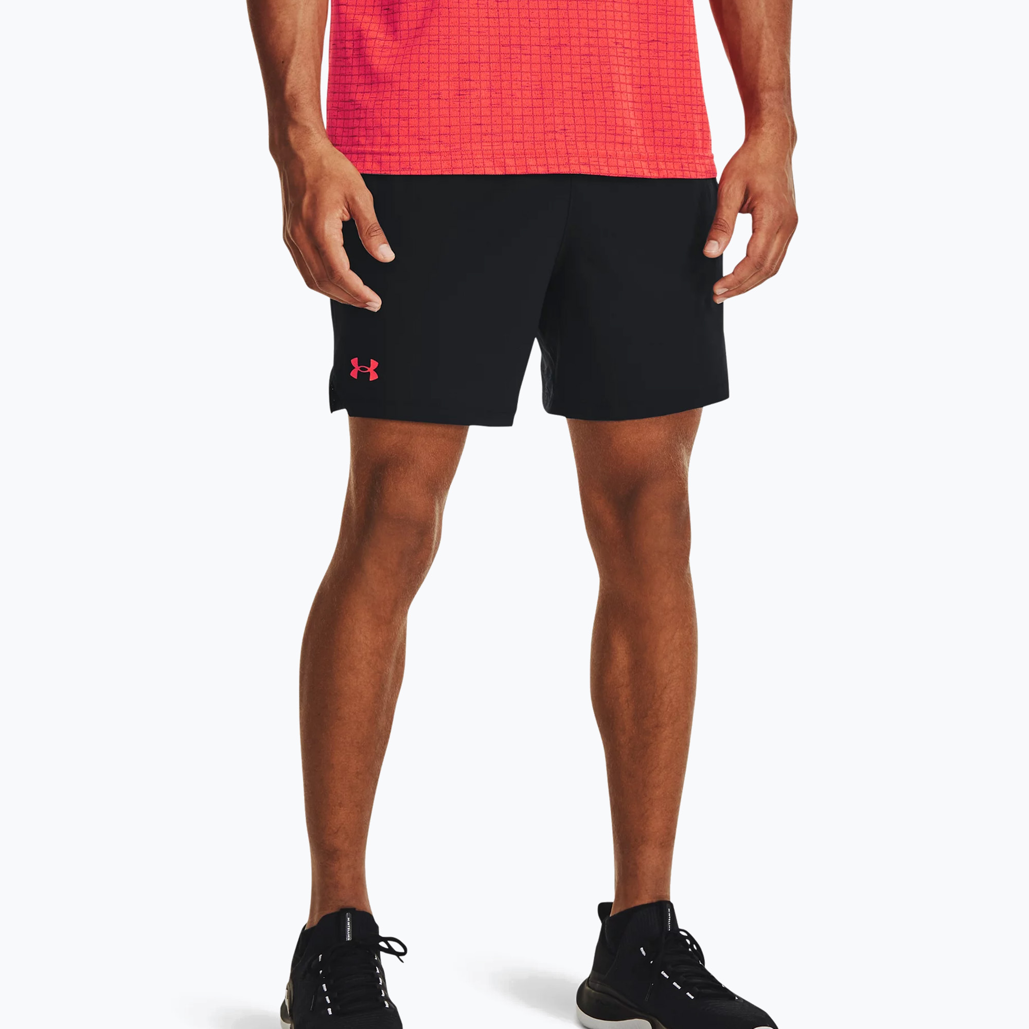 19%-kal olcsóbban.  Férfi Under Armour Vanish Woven 6" edzőnadrág fekete/béta. Méret: XL