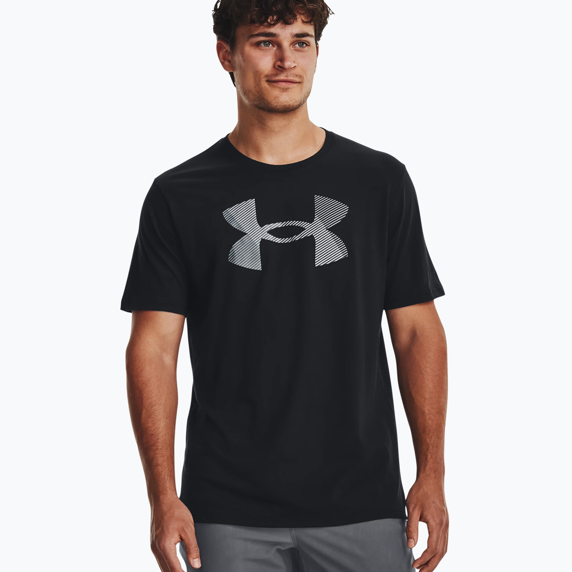15%-kal olcsóbban.  Férfi Under Armour Big Logo Fill fekete/szürke/halószürke póló. Méret: XS