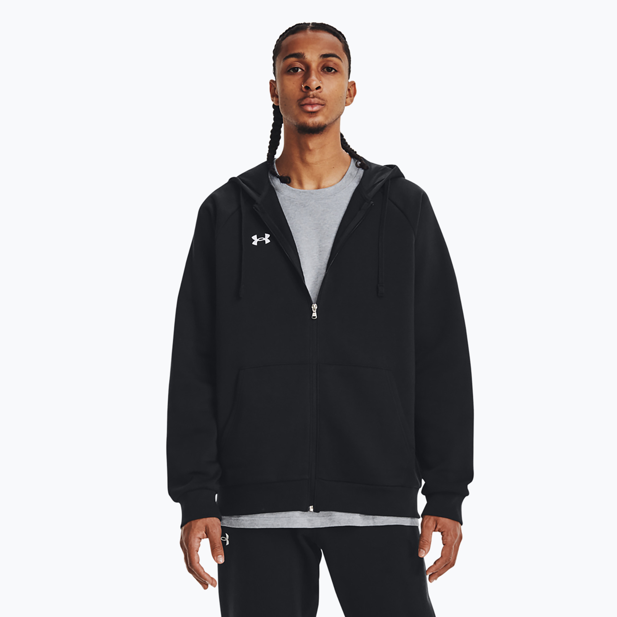 14%-kal olcsóbban.  Férfi melegítőfelső Under Armour Rival Fleece FZ Hoodie black/white. Méret: XL